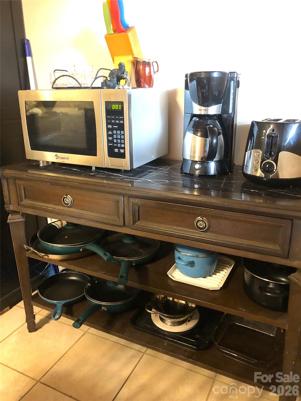Microwave/Coffee Bar - 160 Whitney Boulevard, Lake Lure