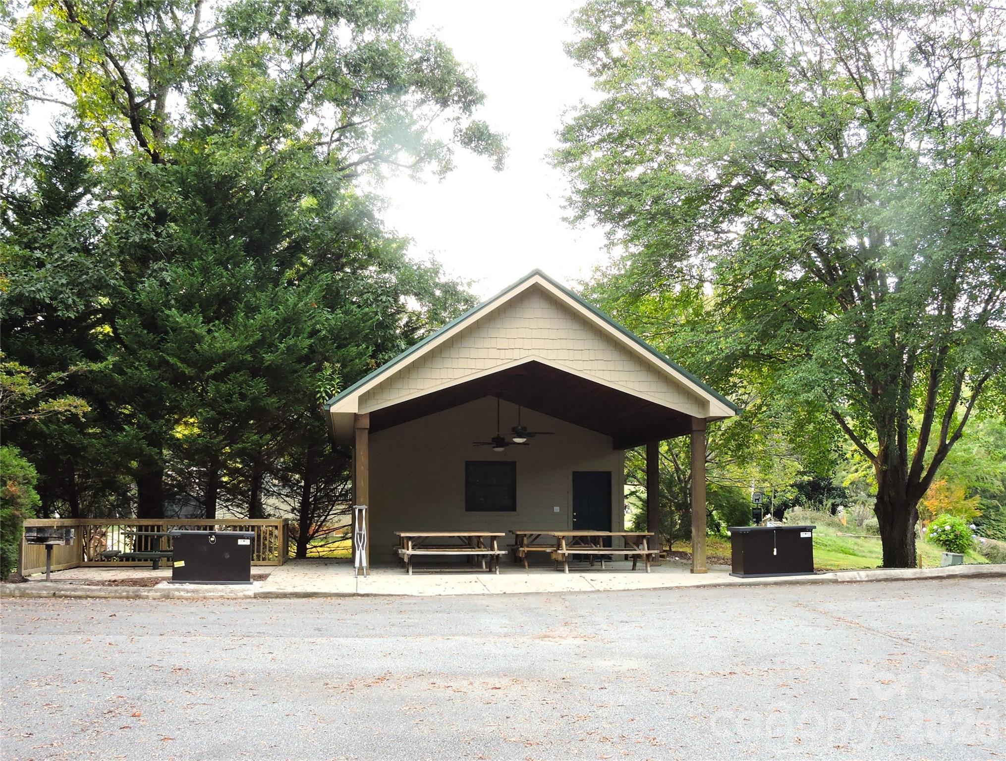Community Pavilion right across parking lot - 160 Whitney Boulevard, Lake Lure