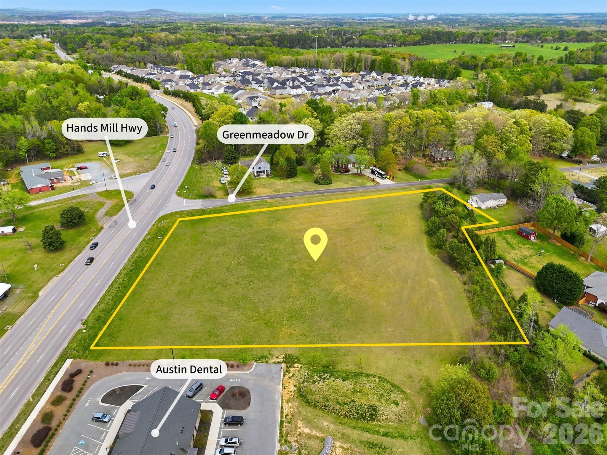 Acreage at 5185 Green meadow Drive, Rock Hill, photo 2 of 9