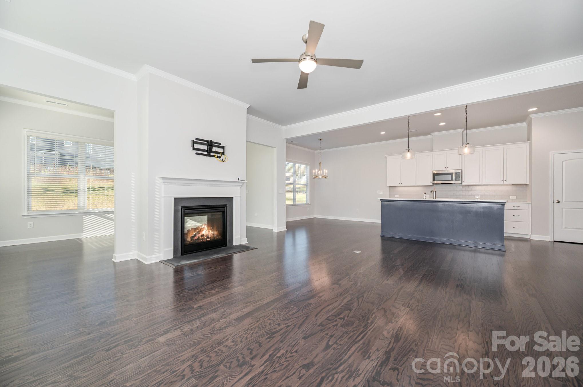 Wide open great room/kitchen/breakfast space, fabulous for entertaining friends and family. - 456 Lucky Drive NW, Concord