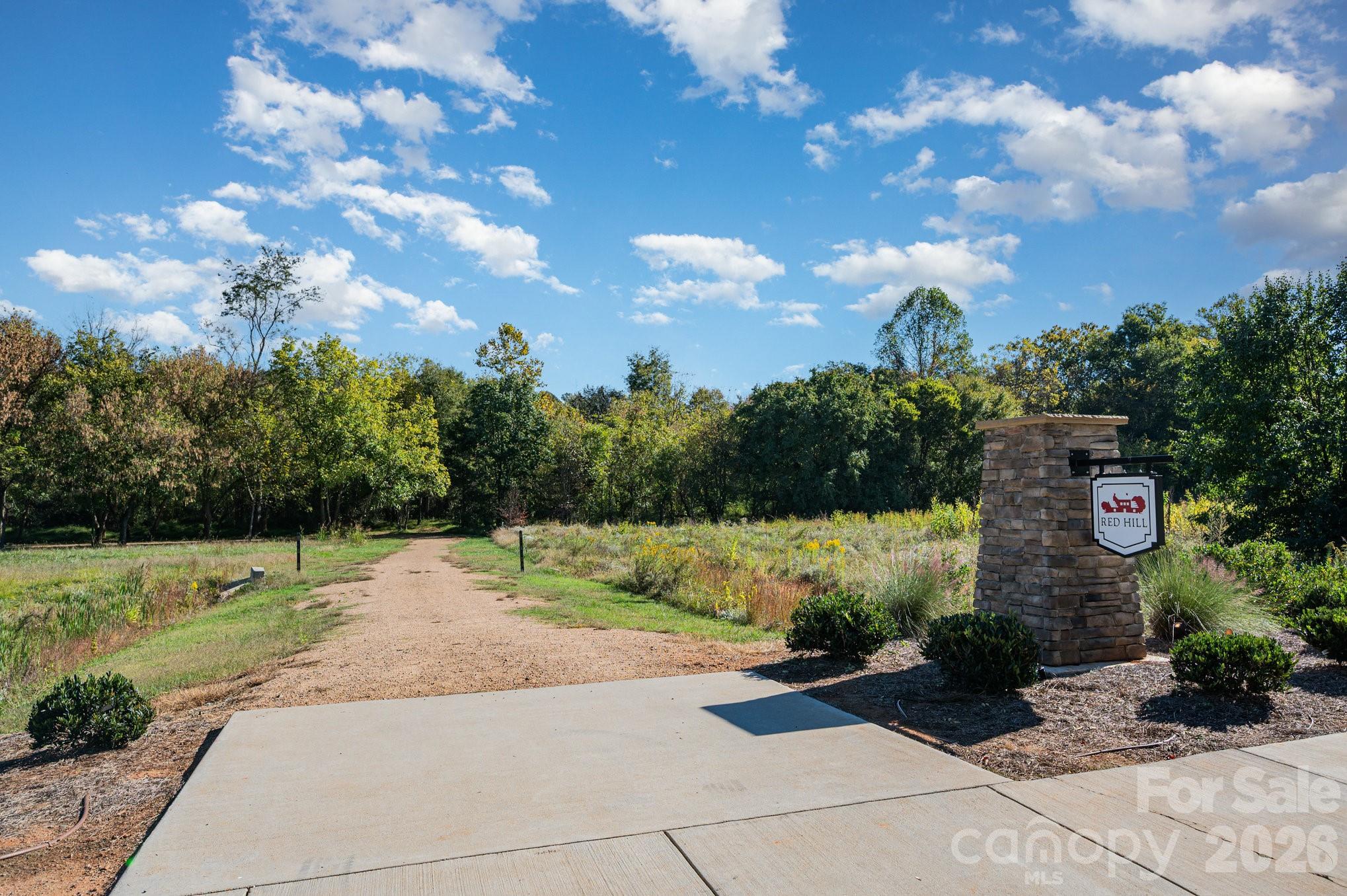 Neighborhood walking trail just steps away. - 456 Lucky Drive NW, Concord