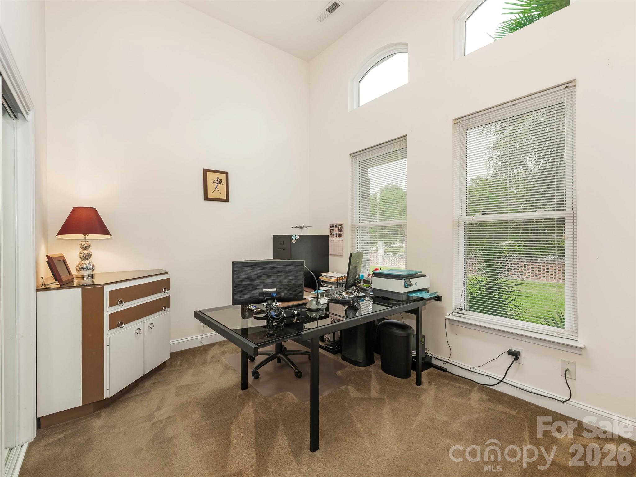 Currently the office but could be a bedroom with a  Full Bath across the hall - 9535 Potter Road, Matthews