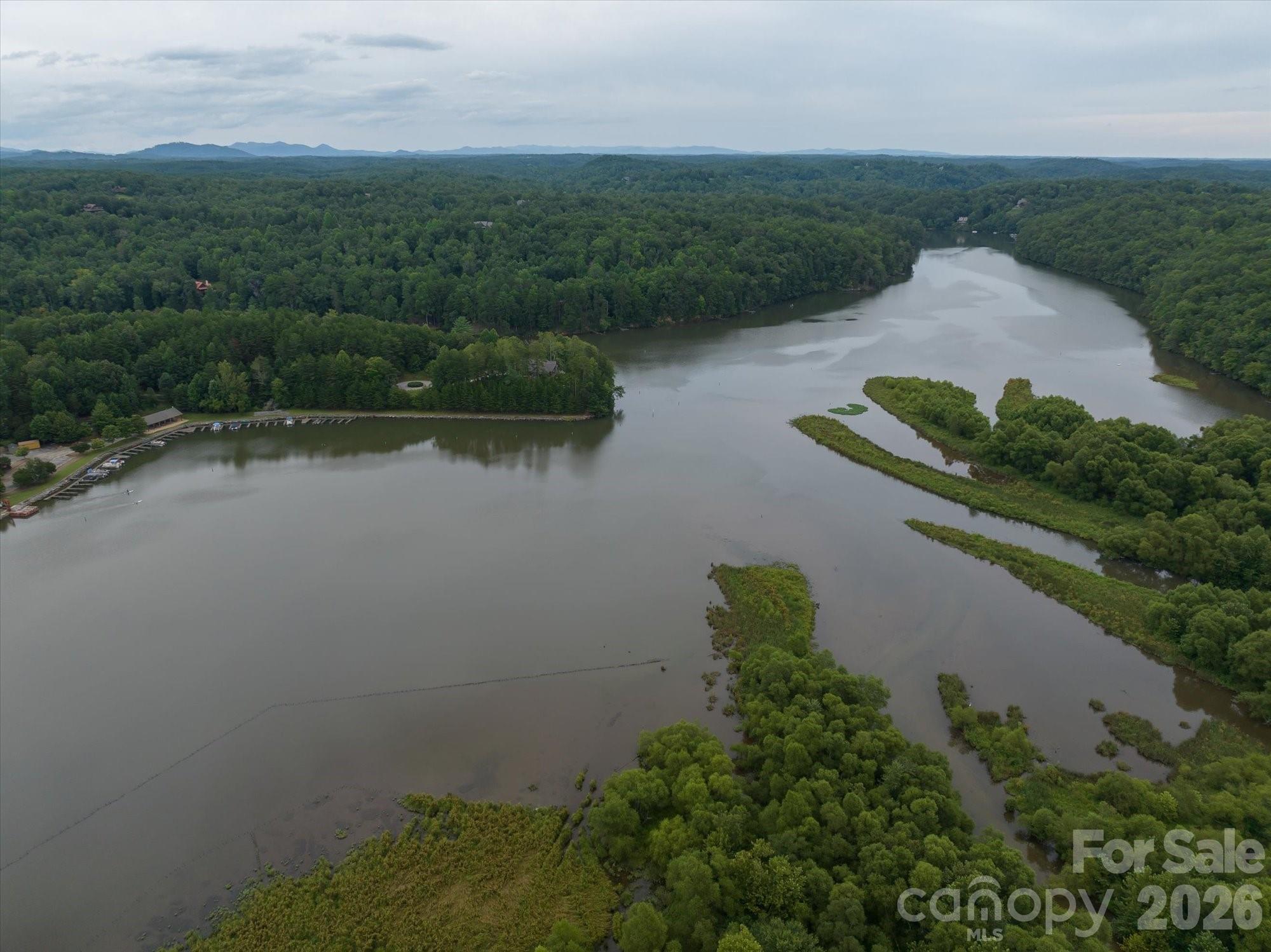 Lake Adger from the main marina - 0 Twin Maple Way, Mill Spring