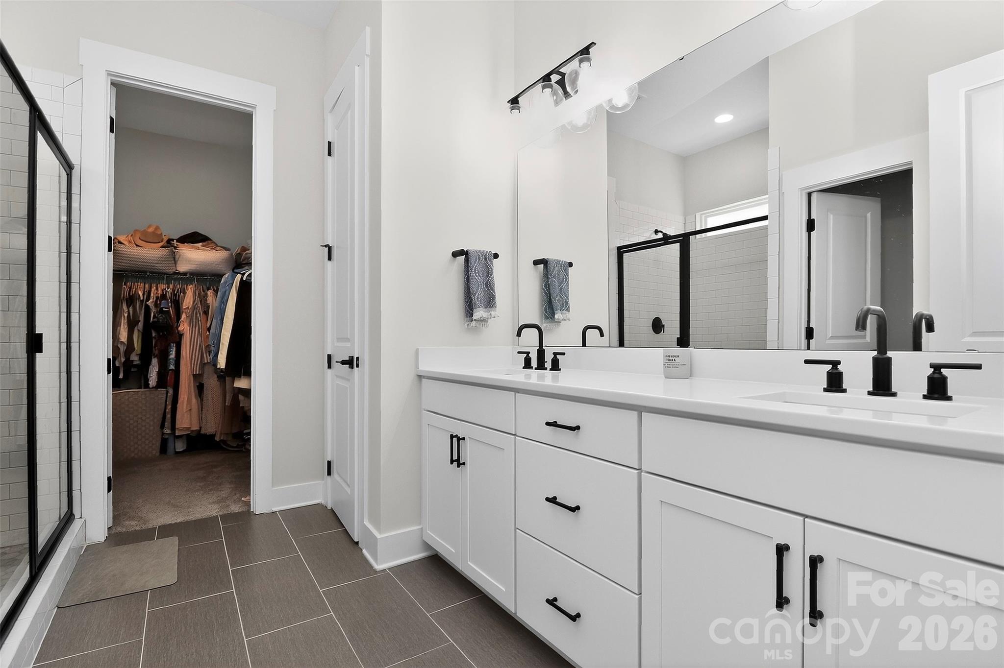 Primary bathroom - 1101 Masefield Avenue, Matthews