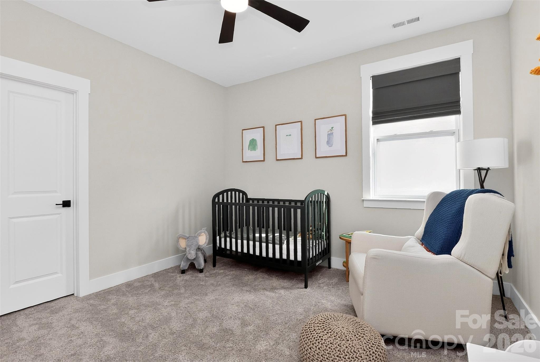 Bedroom on second floor - 1101 Masefield Avenue, Matthews