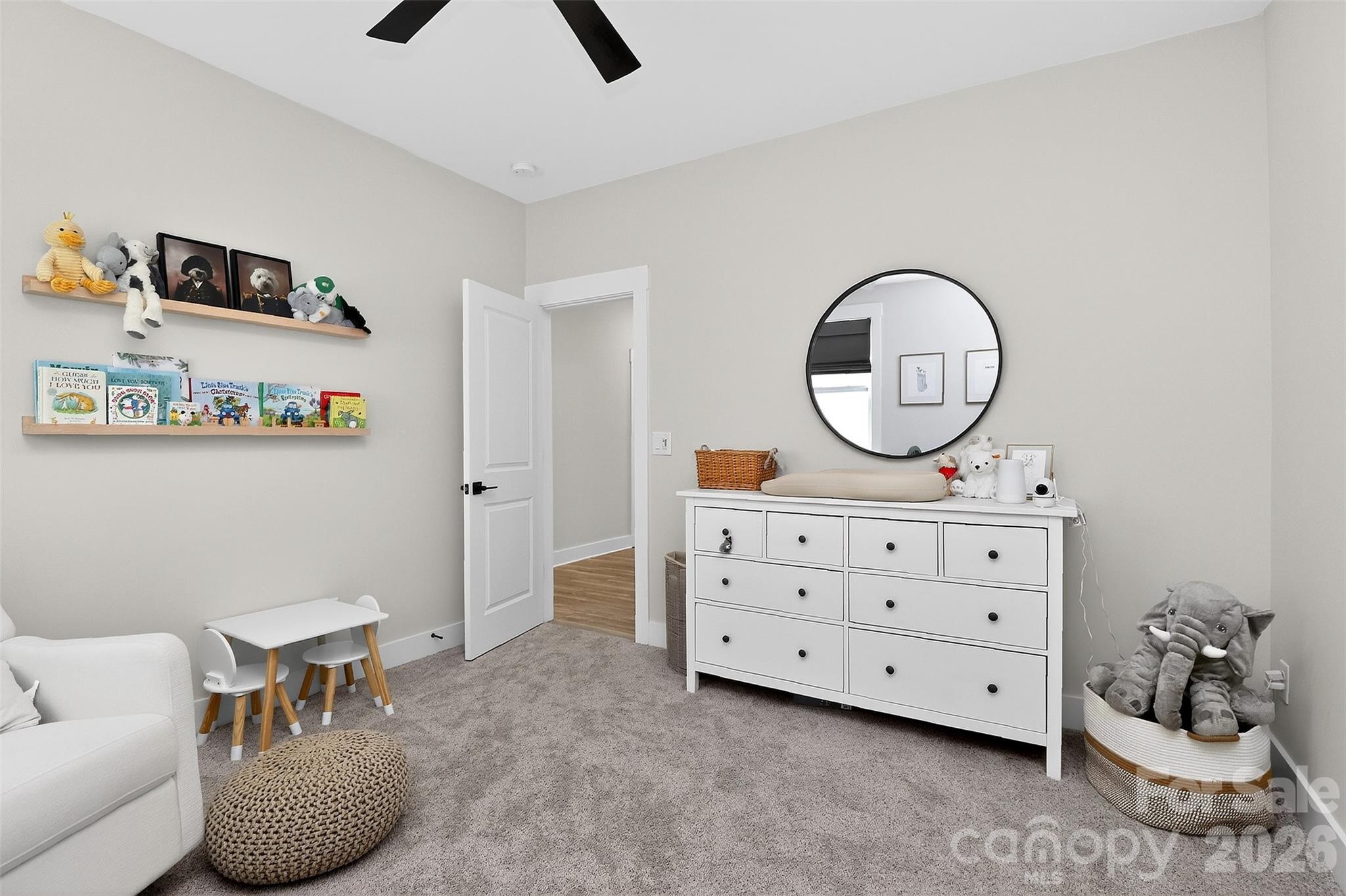 Bedroom on second floor - 1101 Masefield Avenue, Matthews