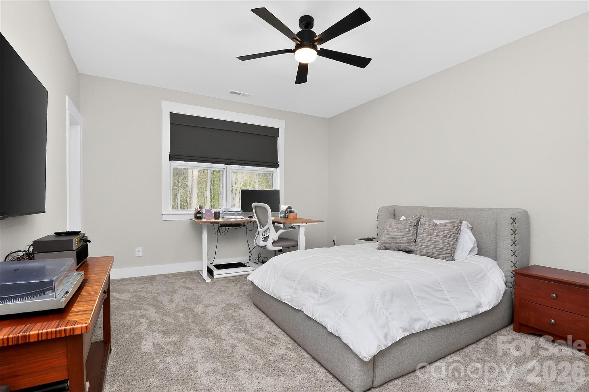 Bedroom on second floor - 1101 Masefield Avenue, Matthews