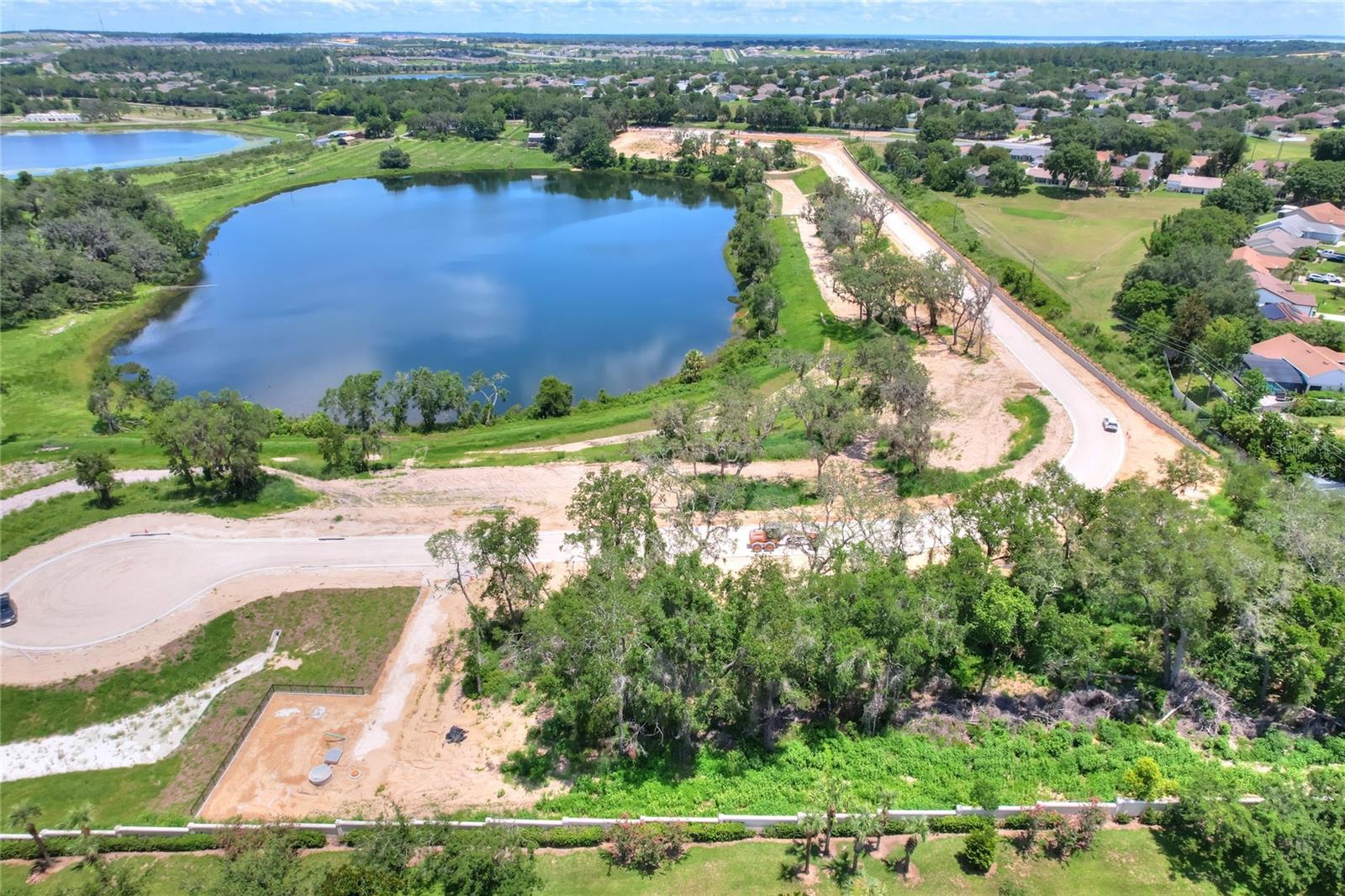 Lot 18 Elevated with Lake View - 142 TRANQUIL MIRROR LAKE CT #Lot 18, CLERMONT