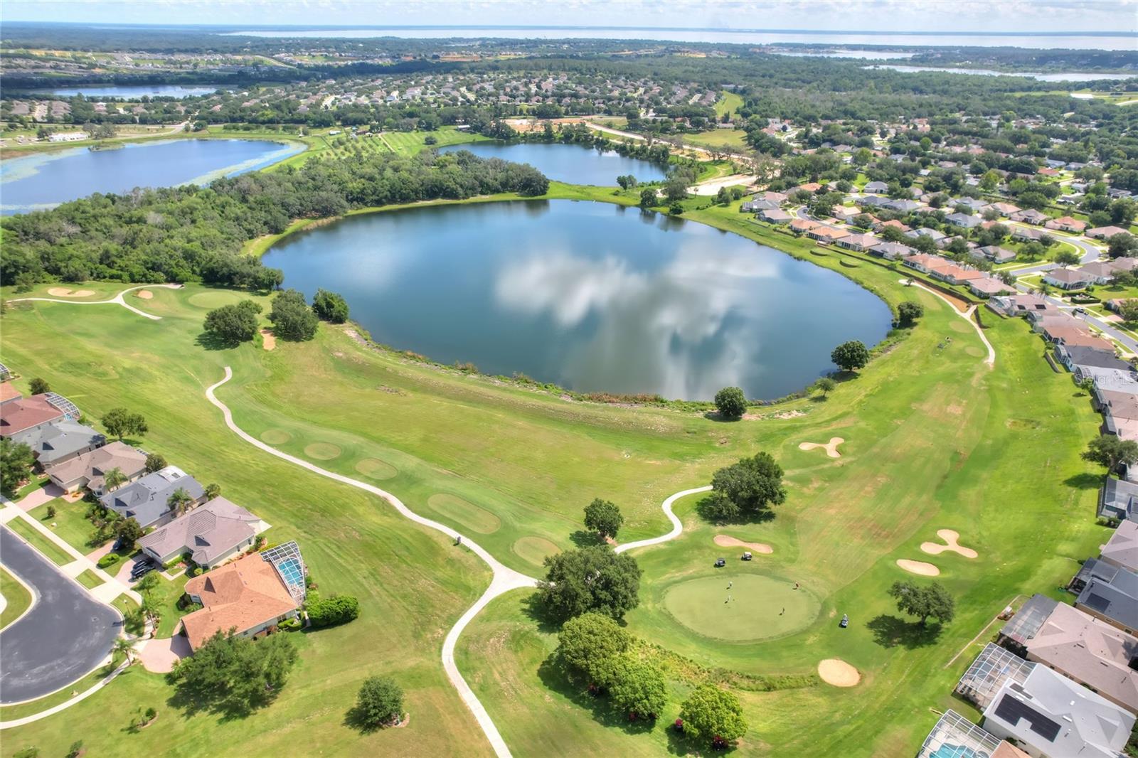 View from Clermont National Golf Course - 142 TRANQUIL MIRROR LAKE CT #Lot 18, CLERMONT