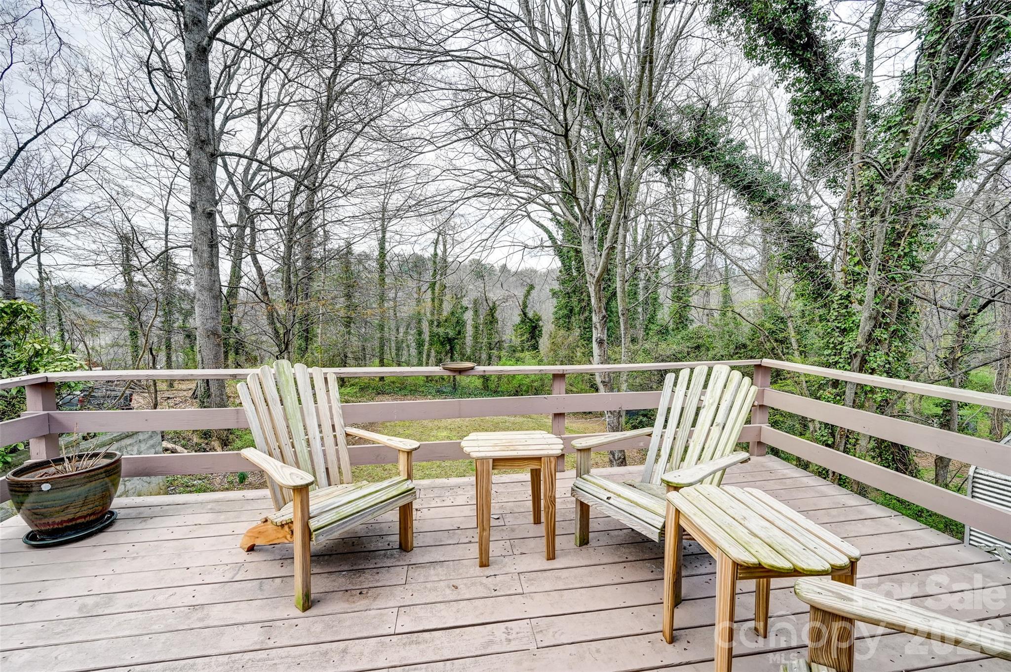 deck early april - 297 White Pine Drive, Asheville
