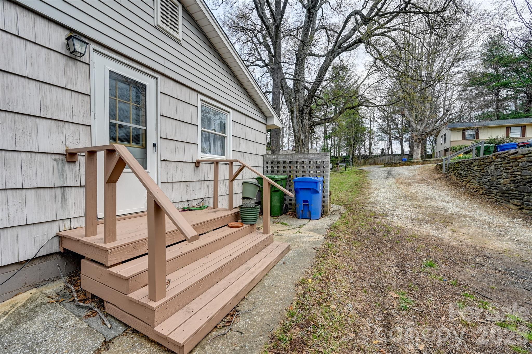 back door off kitchen - 297 White Pine Drive, Asheville