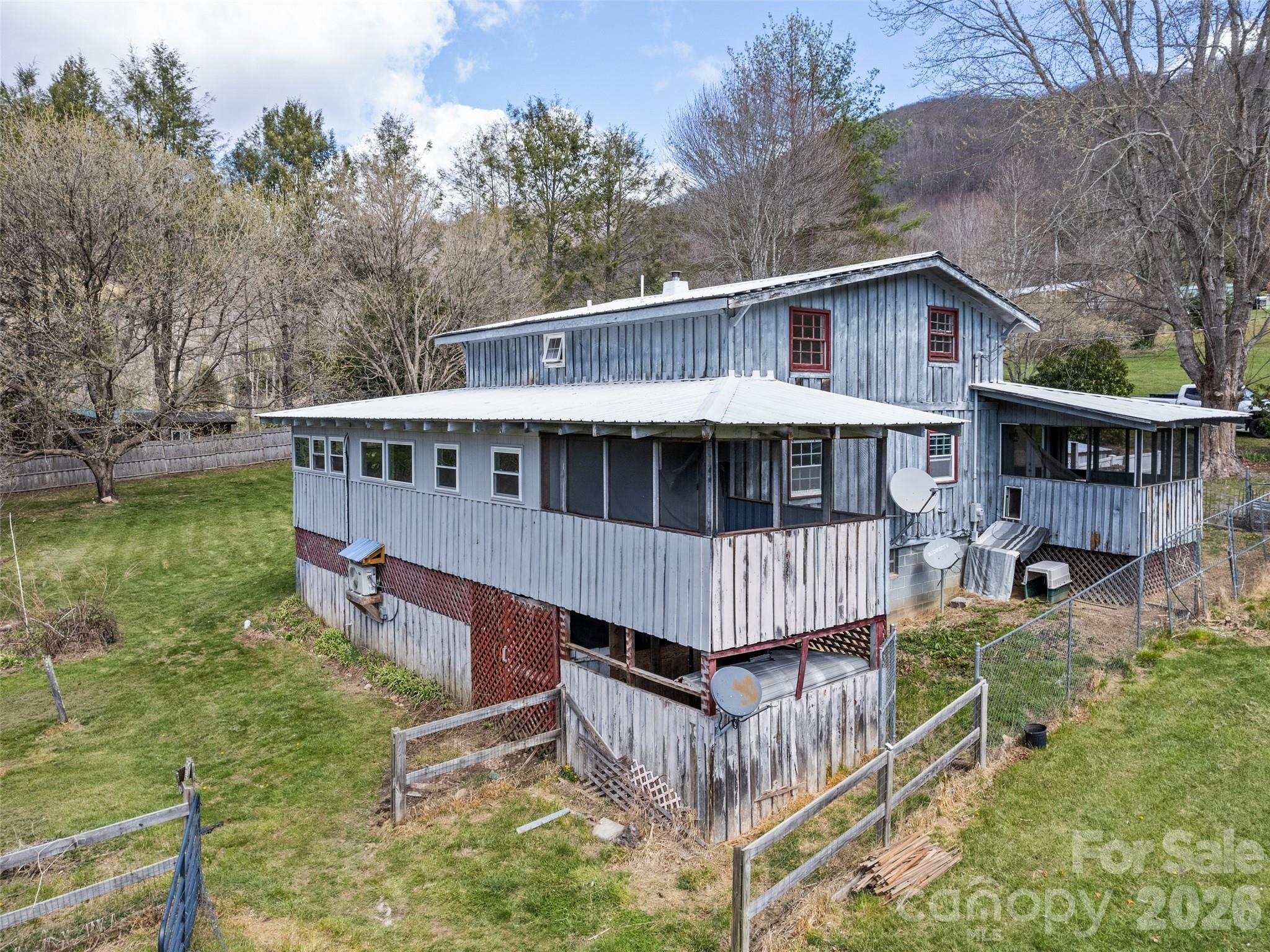 Master bedroom addition with private porch - 838 Hidden Valley Road, Clyde