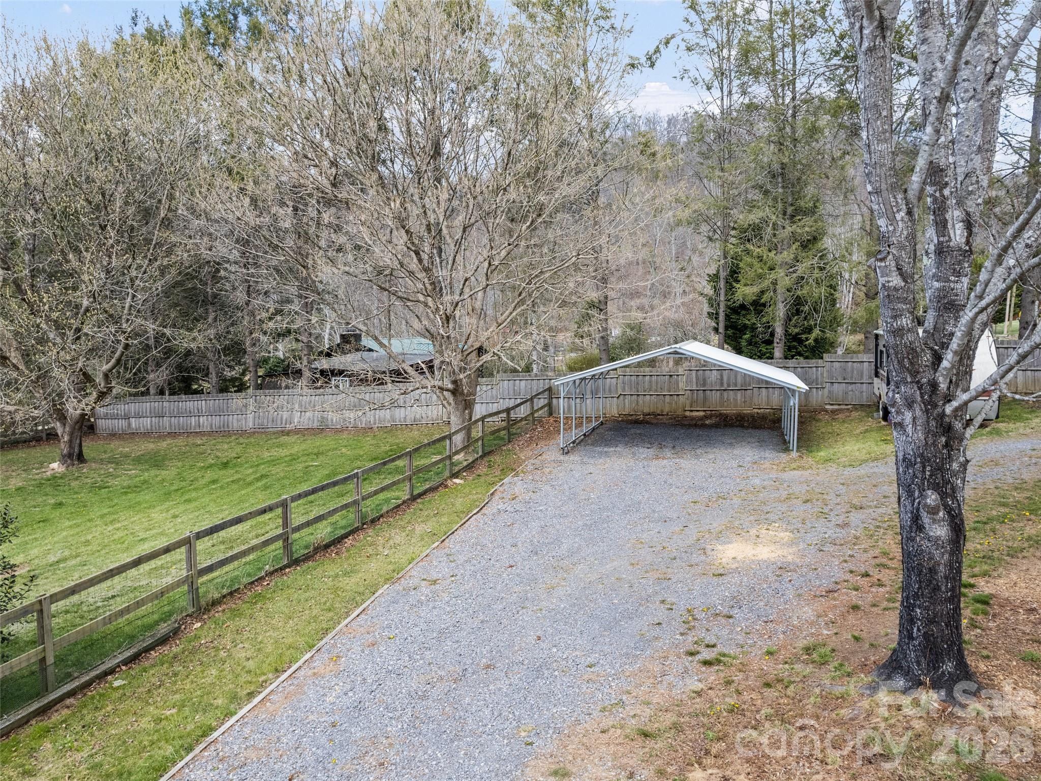 Ample parking in driveway and under carport - 838 Hidden Valley Road, Clyde