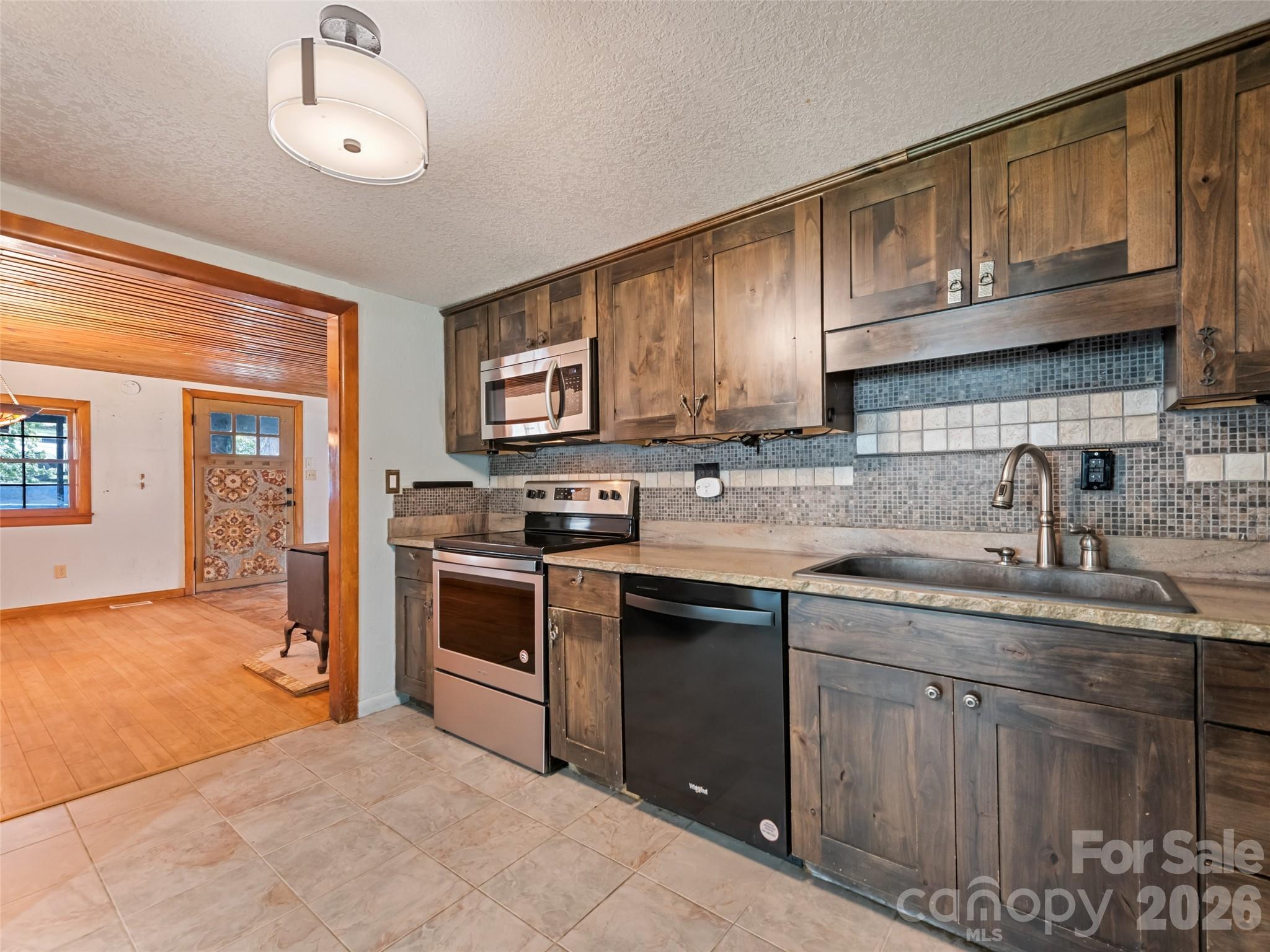 Kitchen was remodeled in 2023 and features - 838 Hidden Valley Road, Clyde