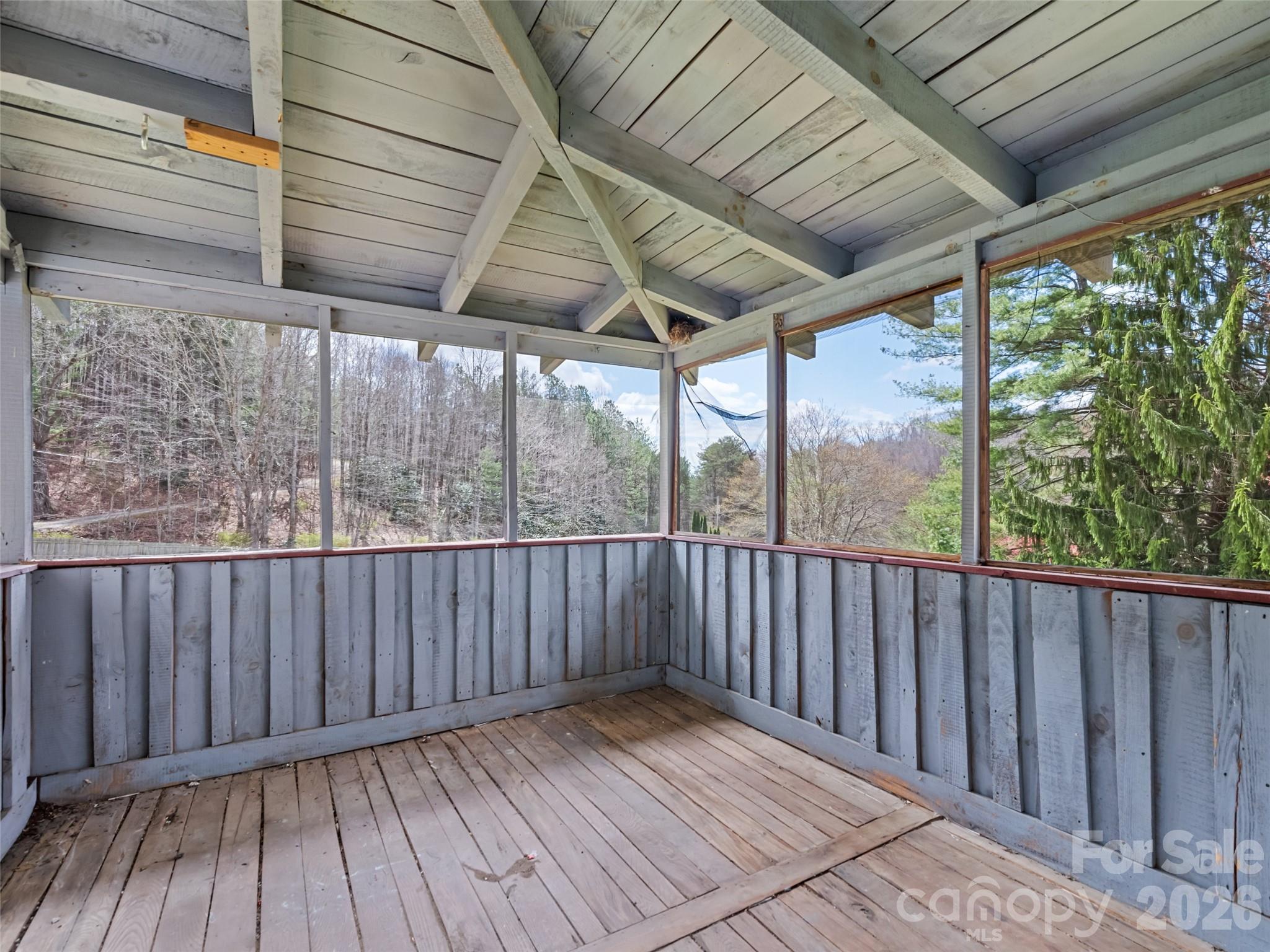 Plenty of porch space at this place - 838 Hidden Valley Road, Clyde