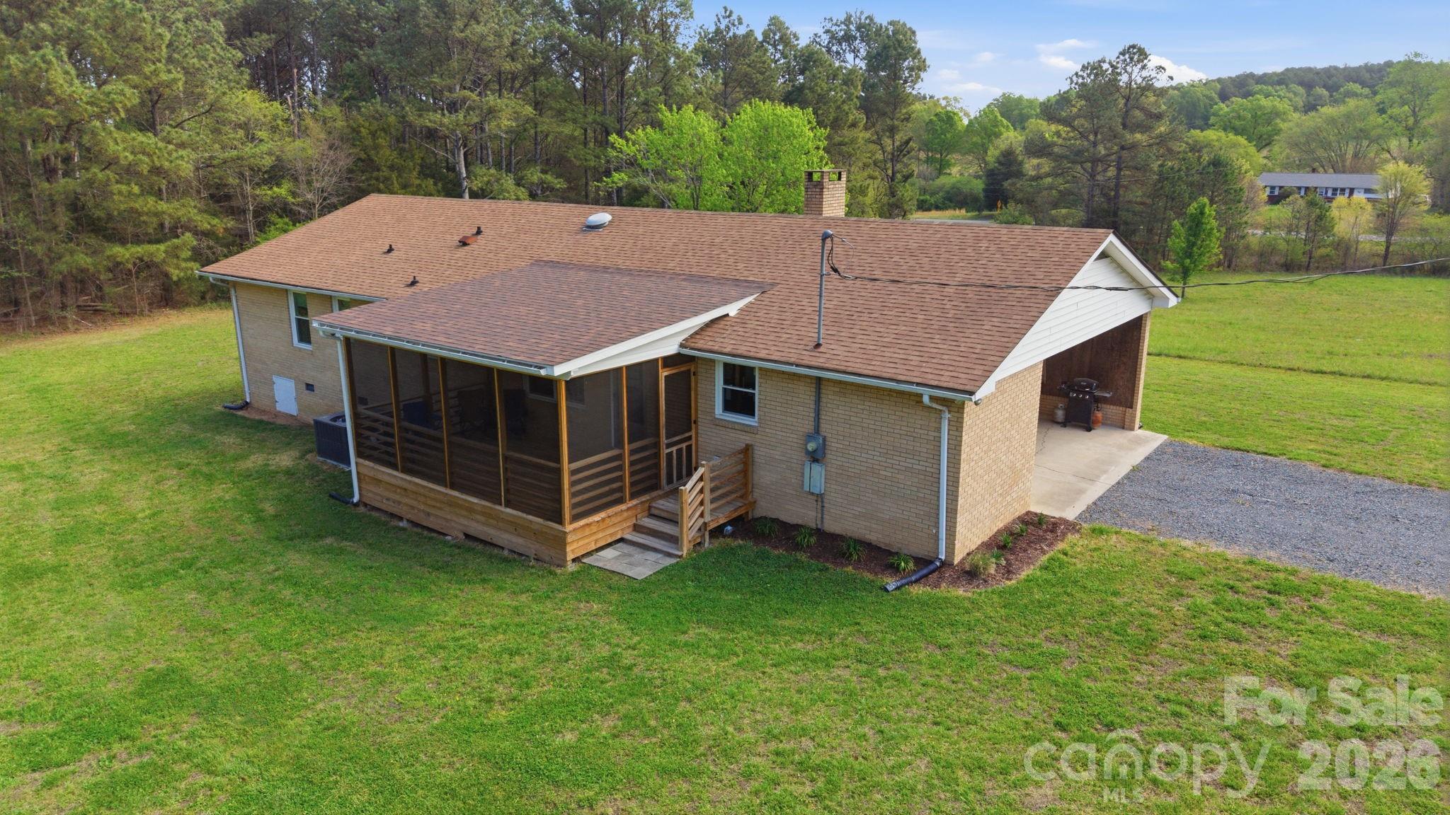 Rear and Left Side View - 12227 NC 138 Highway, Norwood