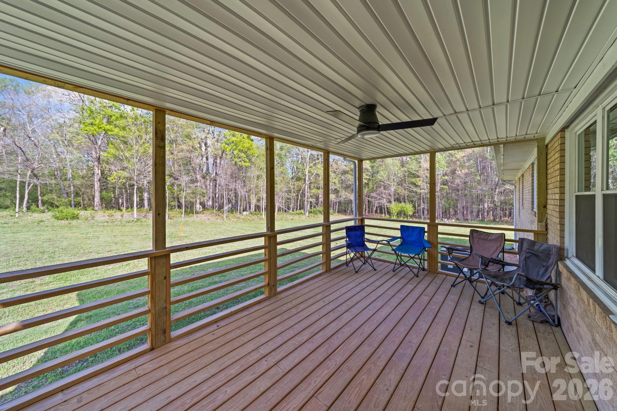 Rear Screened Porch - 12227 NC 138 Highway, Norwood