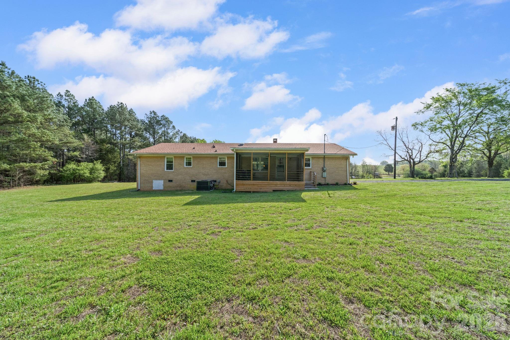 Rear view of house - 12227 NC 138 Highway, Norwood