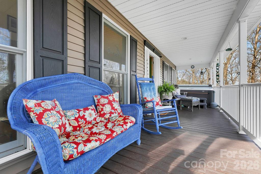 Welcoming Front Porch - 410 Forest Lake Road, Brevard