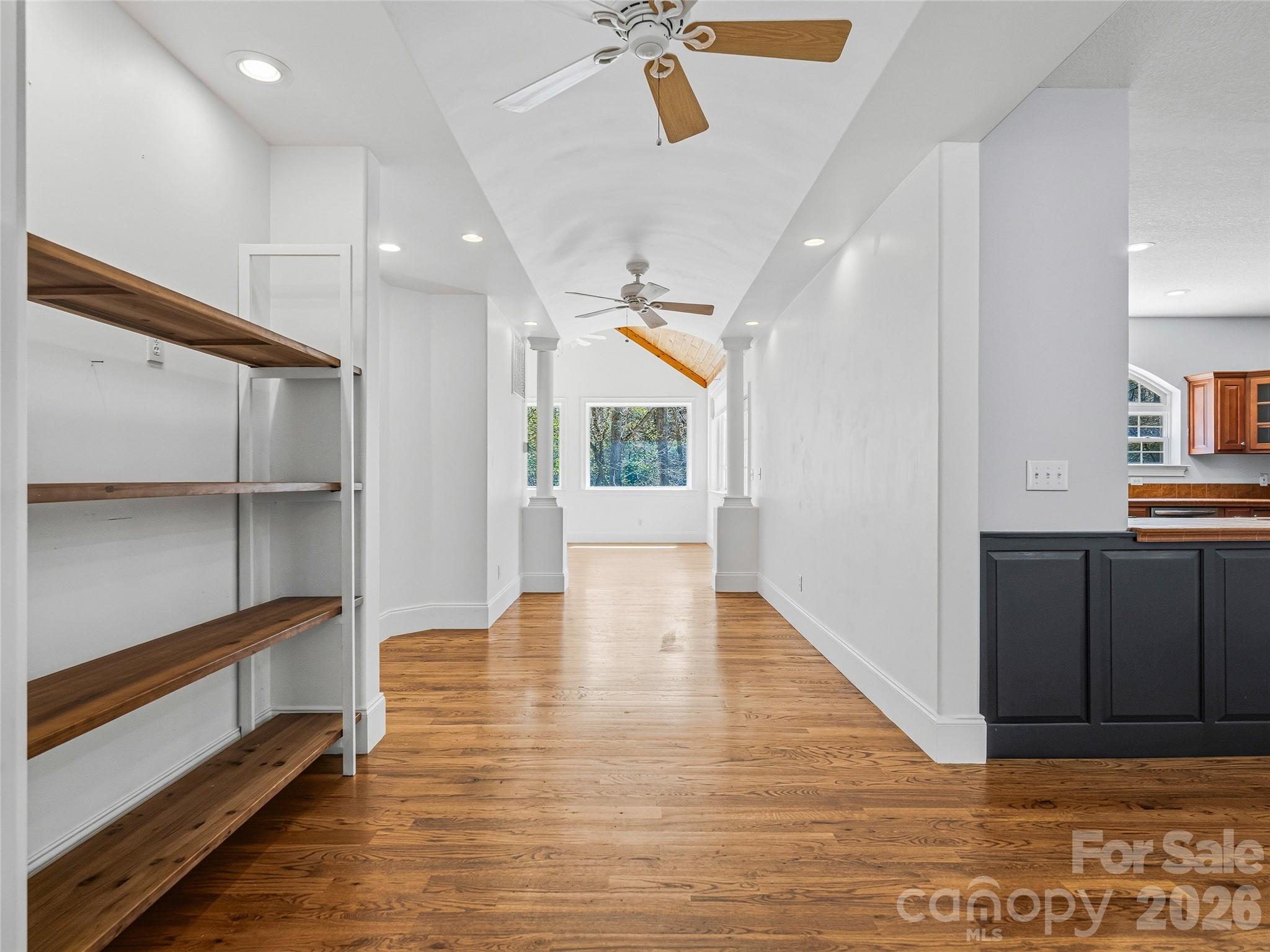 Hallway leading to "Sun Room" - 196 Blackbird Lane, Tryon