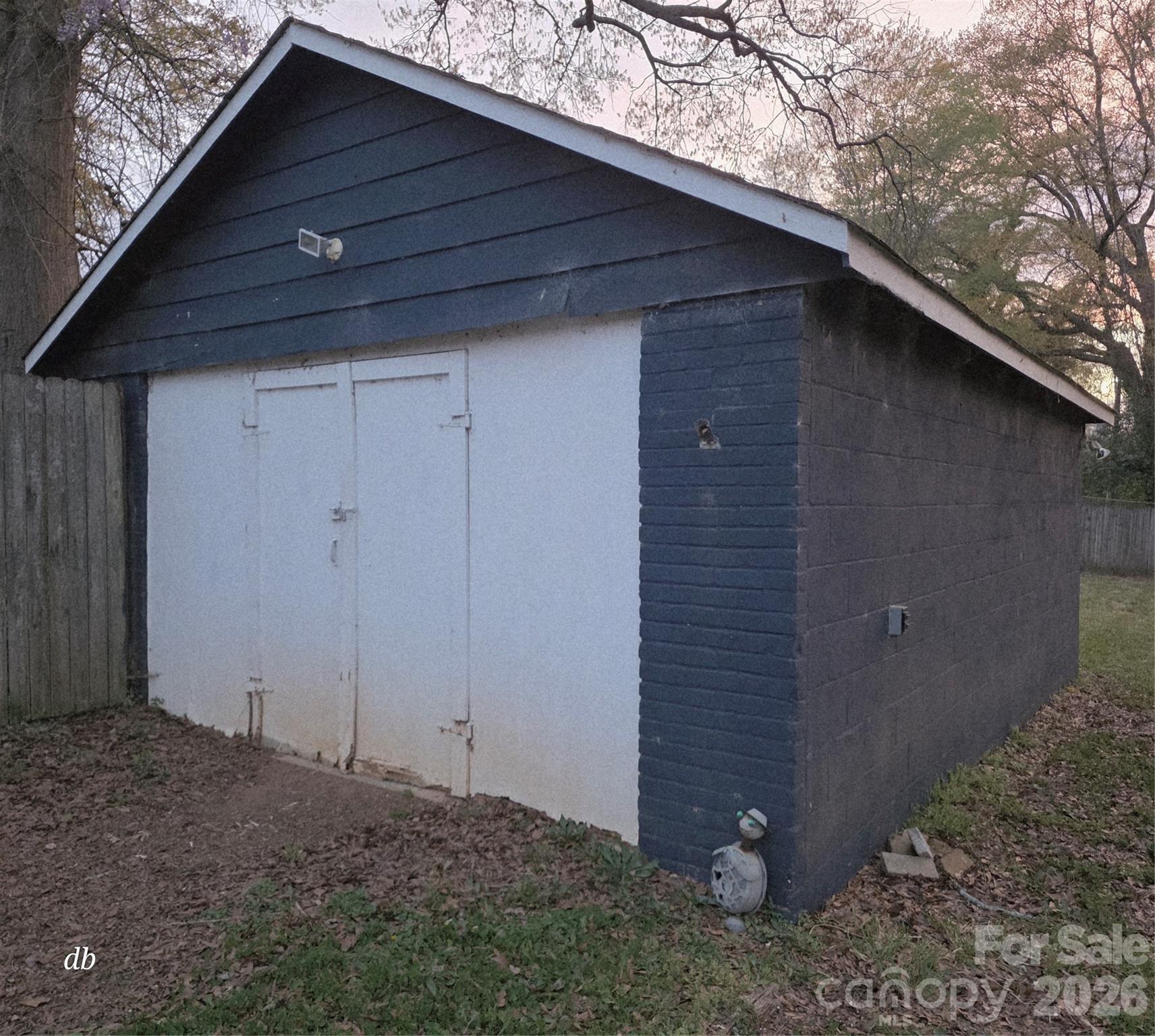 Garage (Being Renovated) - 109 Brookhill Road, Shelby