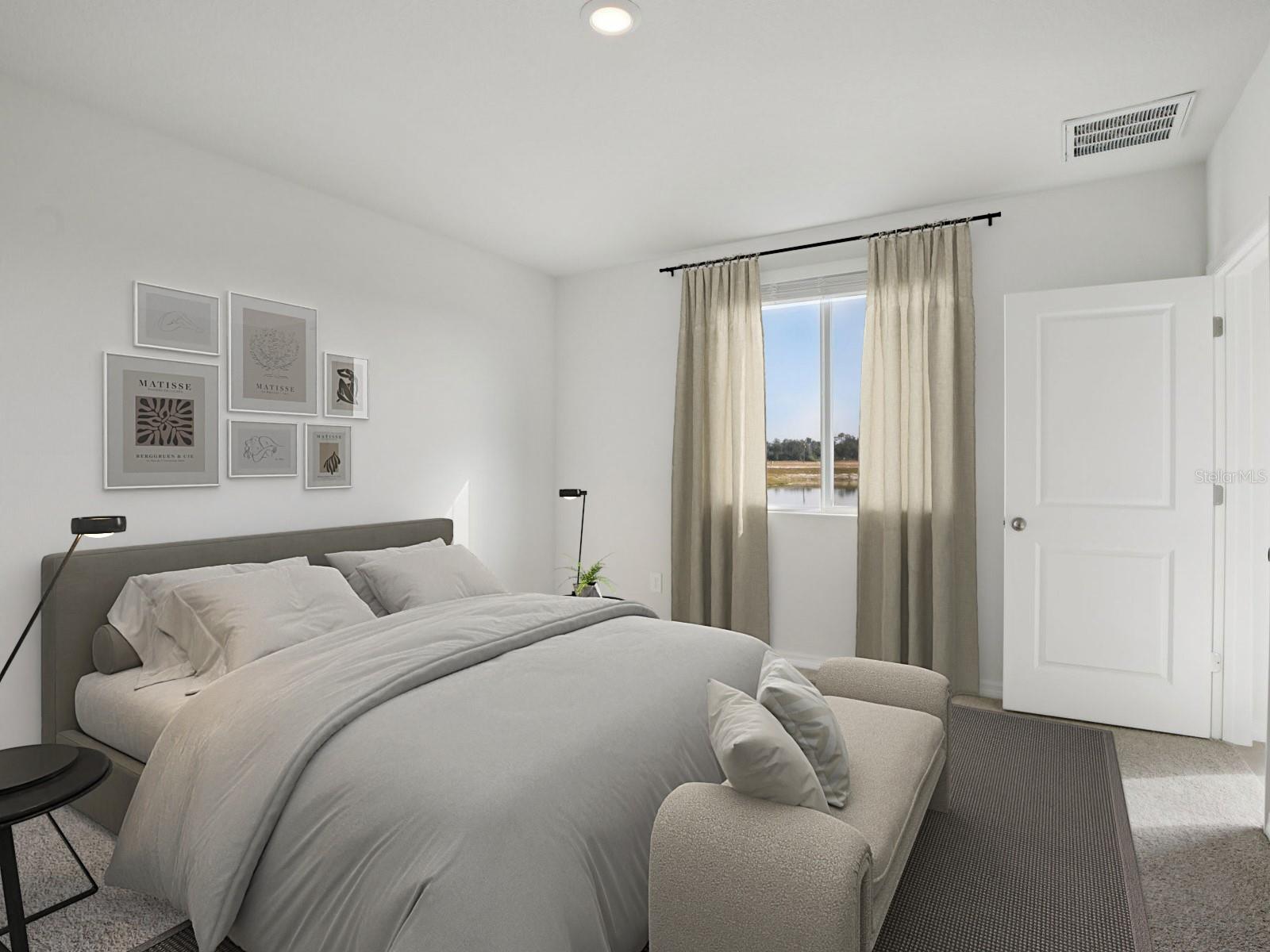 Interior photos are not of the actual home but are photos of the builder home with same floorplan with similar interior finishes and features. Photo uses virtual staging. - 11329 BELLEWOOD TER, PARRISH