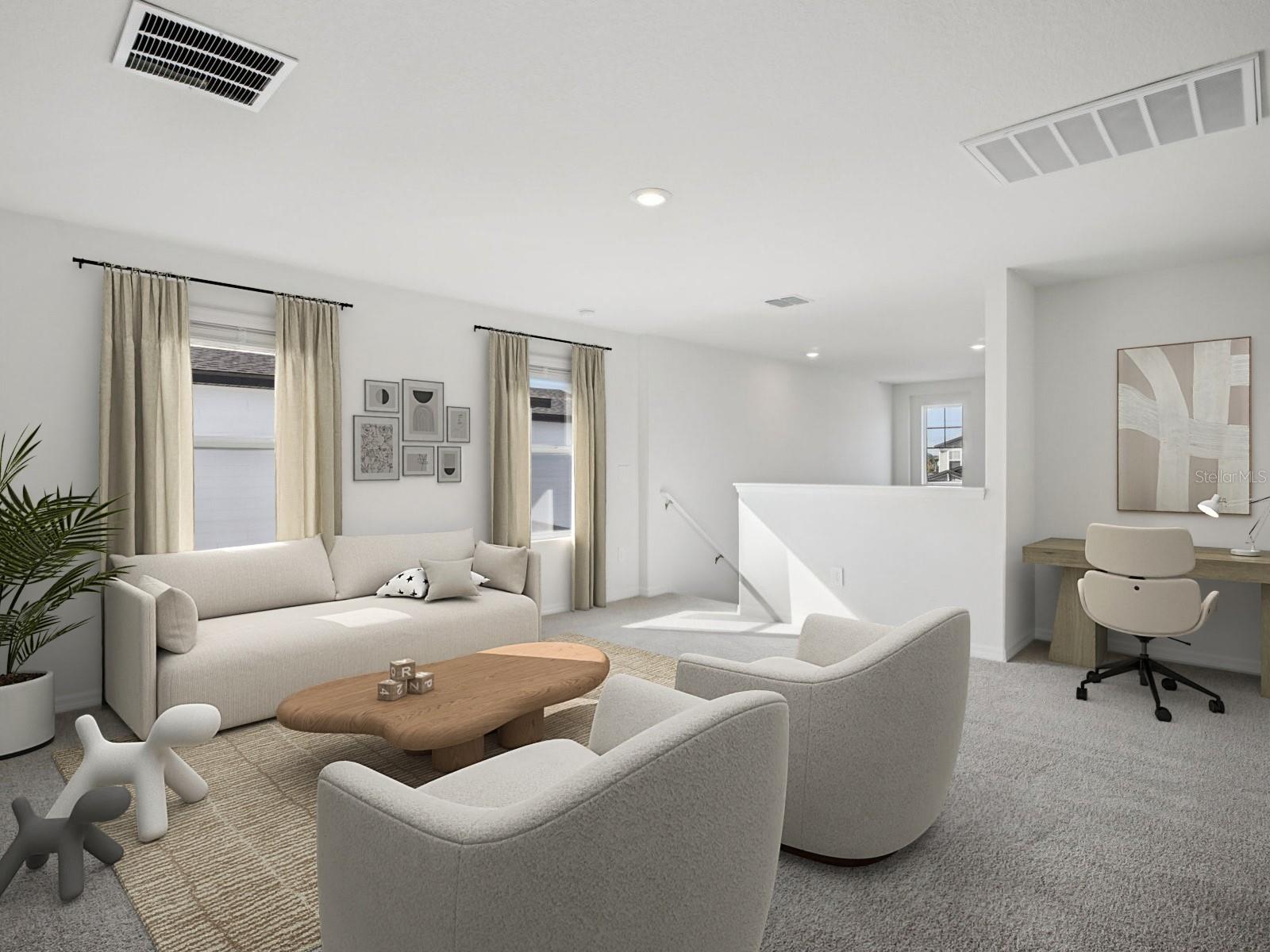 Interior photos are not of the actual home but are photos of the builder home with same floorplan with similar interior finishes and features. Photo uses virtual staging. - 11329 BELLEWOOD TER, PARRISH