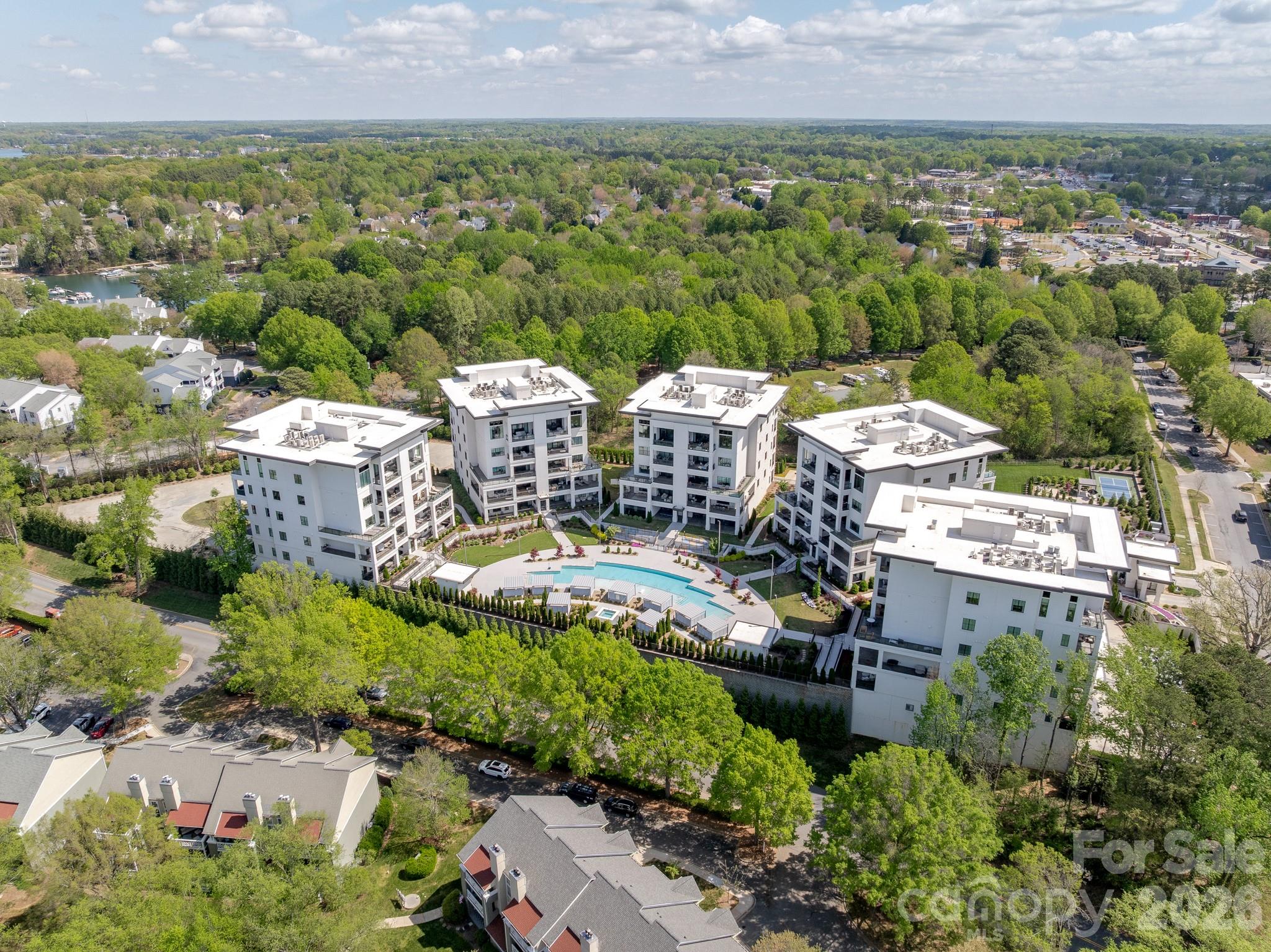 Watermark Aerial - 19329 Watermark Drive, Cornelius