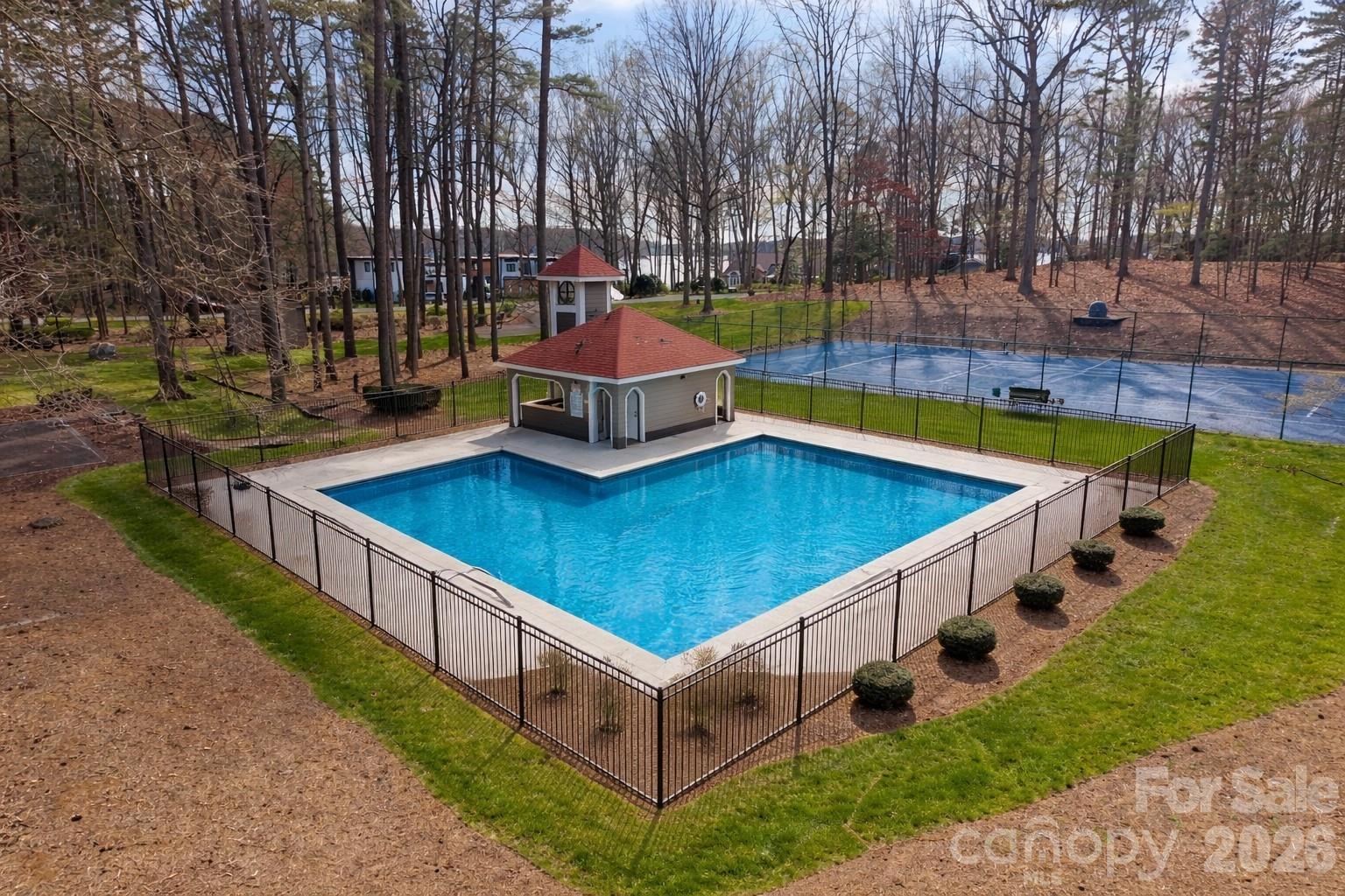 Neighborhood Pool - 16208 Weatherly Way, Huntersville