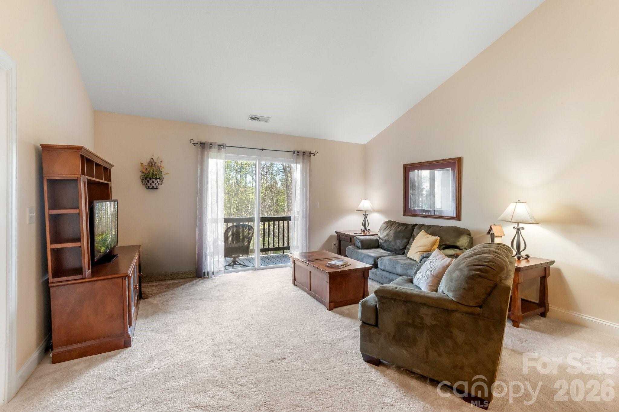 Look at all the space! And easy access to the back deck! - 94 Foxden Drive, Fletcher