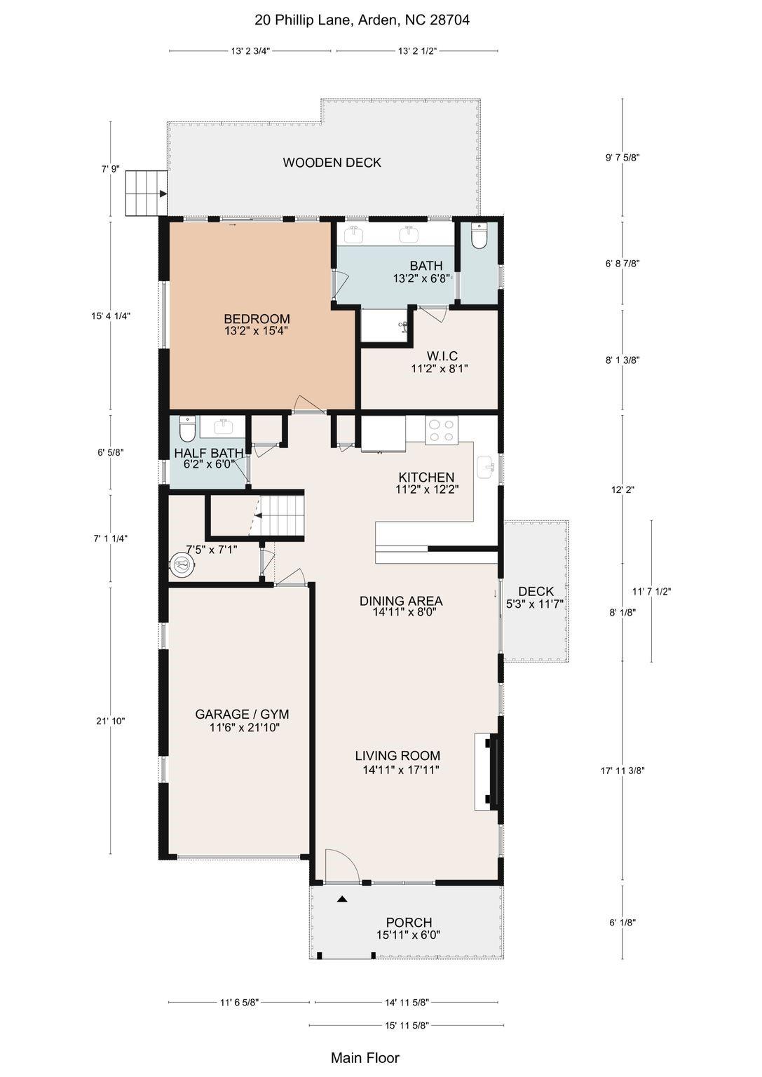 Single Family Residence at 20 Phillip Lane, Arden, photo 45 of 46