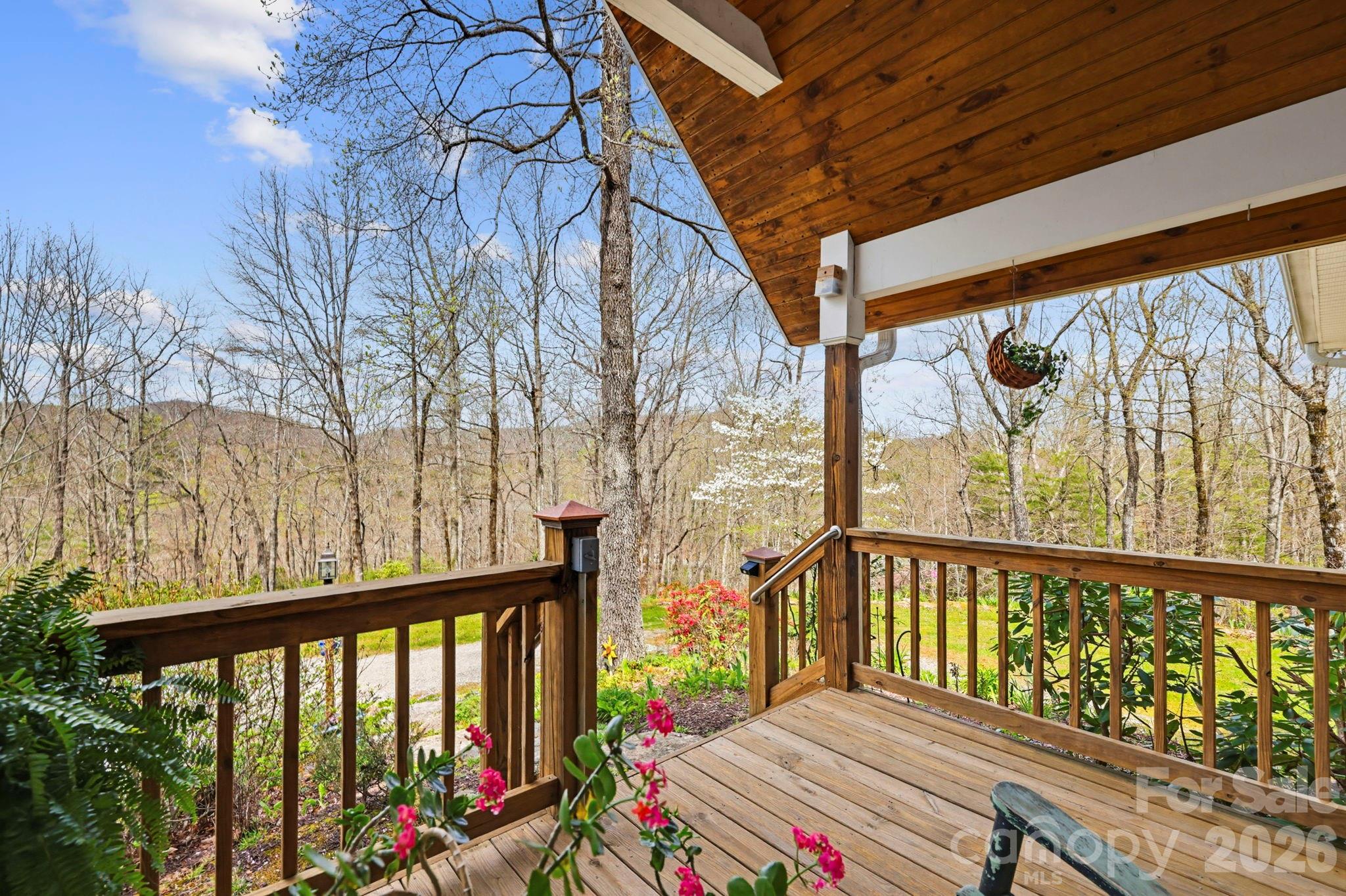 Front porch - 13705 Rosman Highway, Lake Toxaway