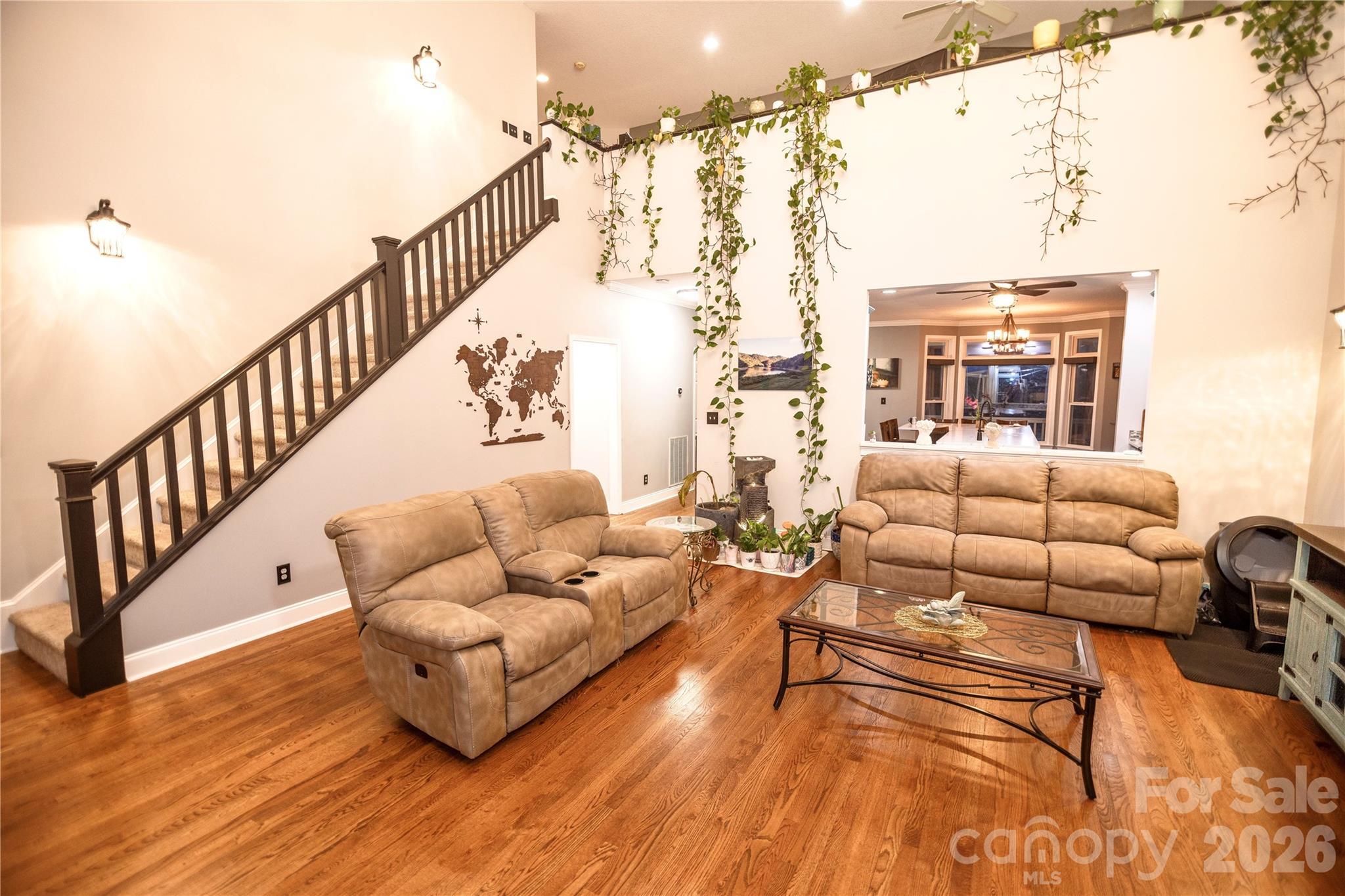 loivingroom looking toward kitchen - 5 Gemini Heights, Weaverville