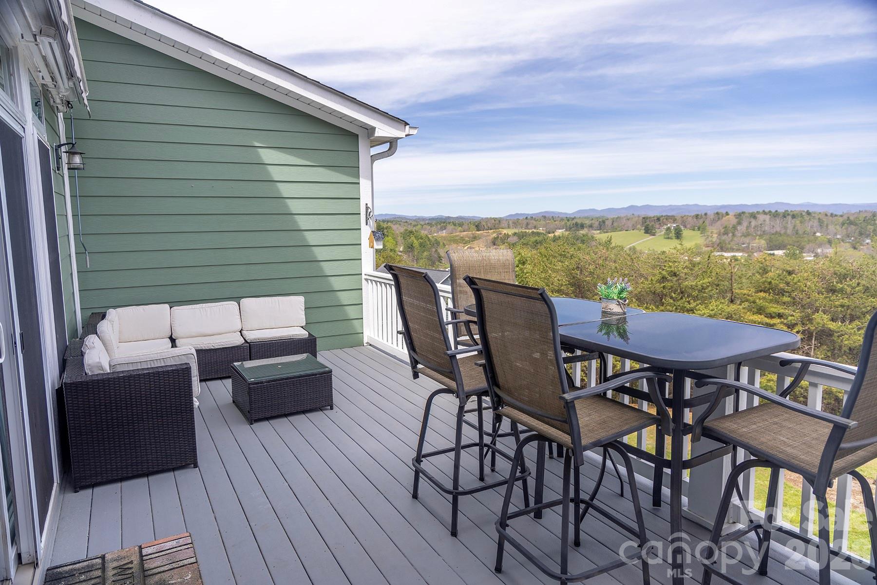 deck/porch off livingroom - 5 Gemini Heights, Weaverville