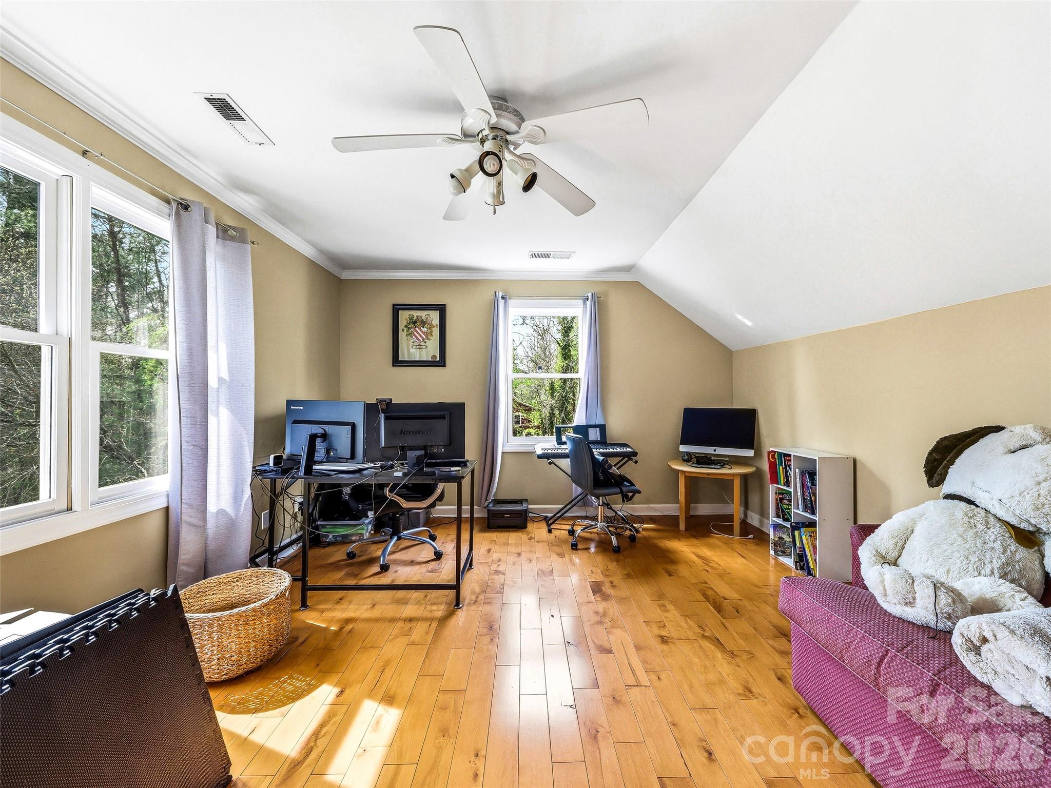 Bonus room. Perfect for an office, gym or media room. - 32 Franklin Farm Road, Fletcher