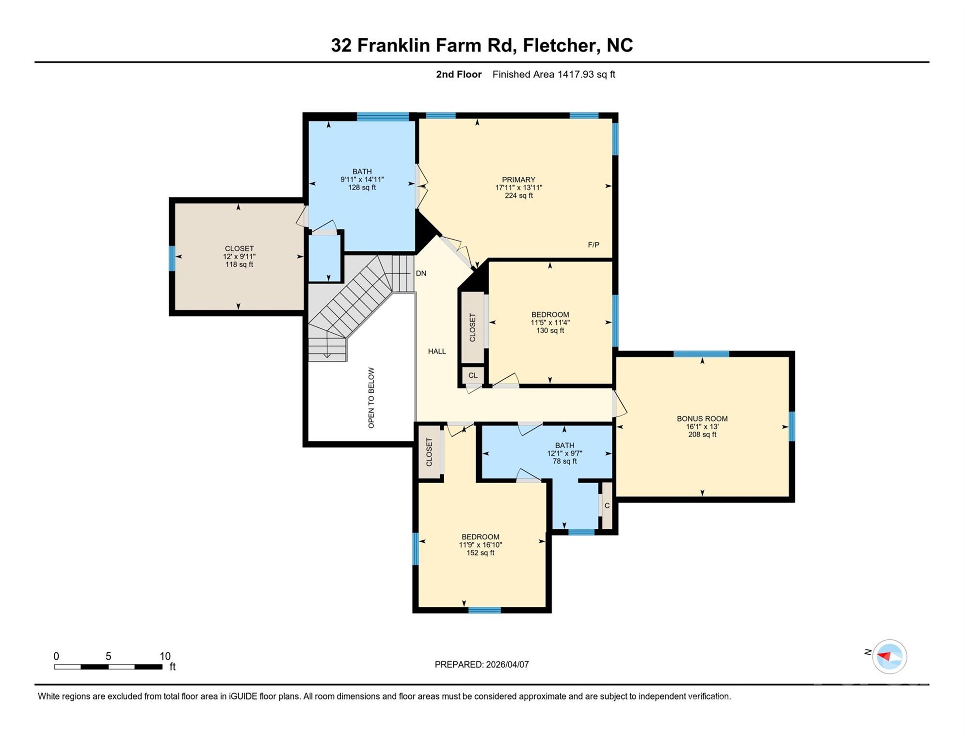 Upper level - 32 Franklin Farm Road, Fletcher