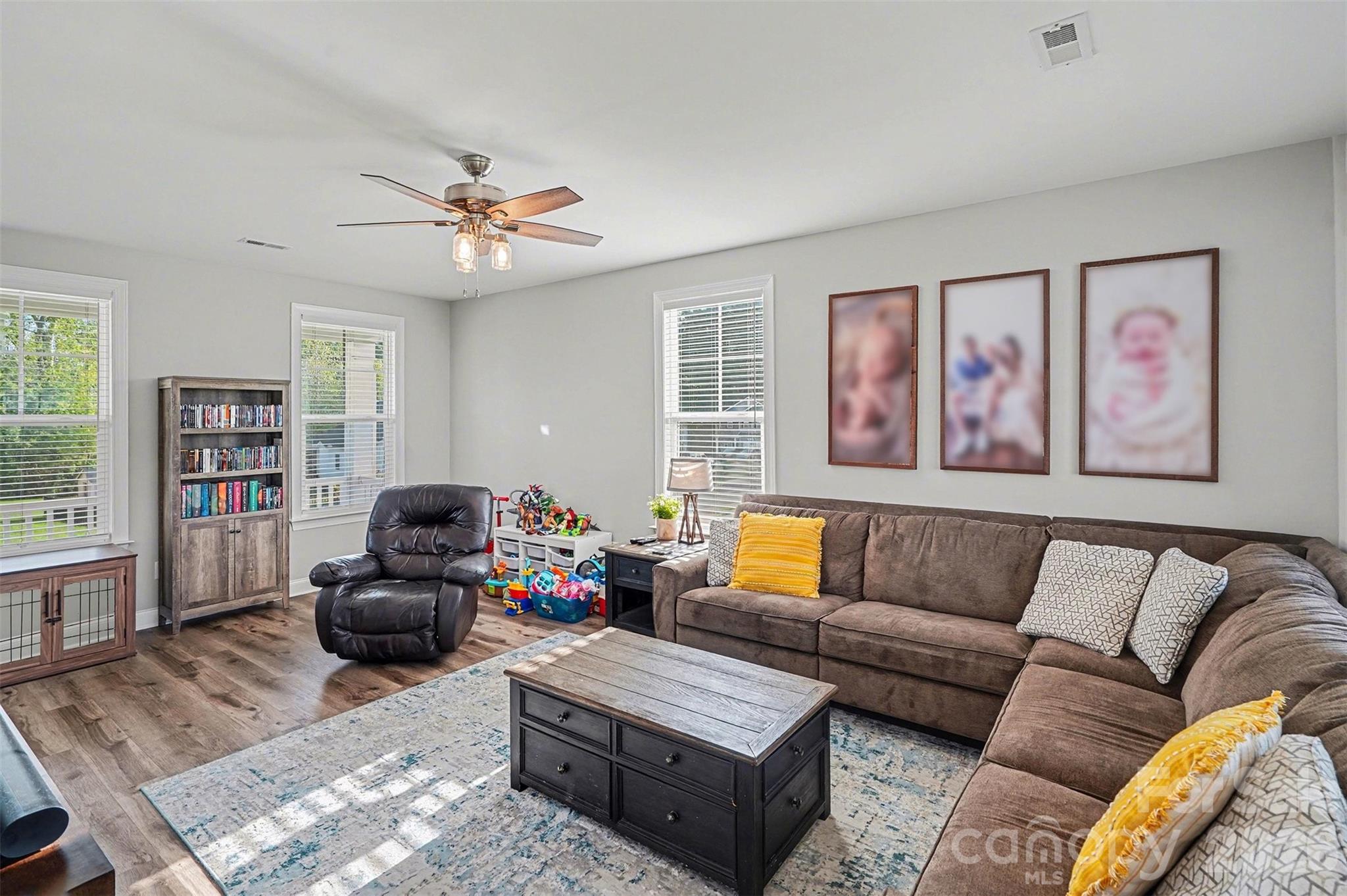 Another view of family room. - 201 Garden View Lane, Shelby