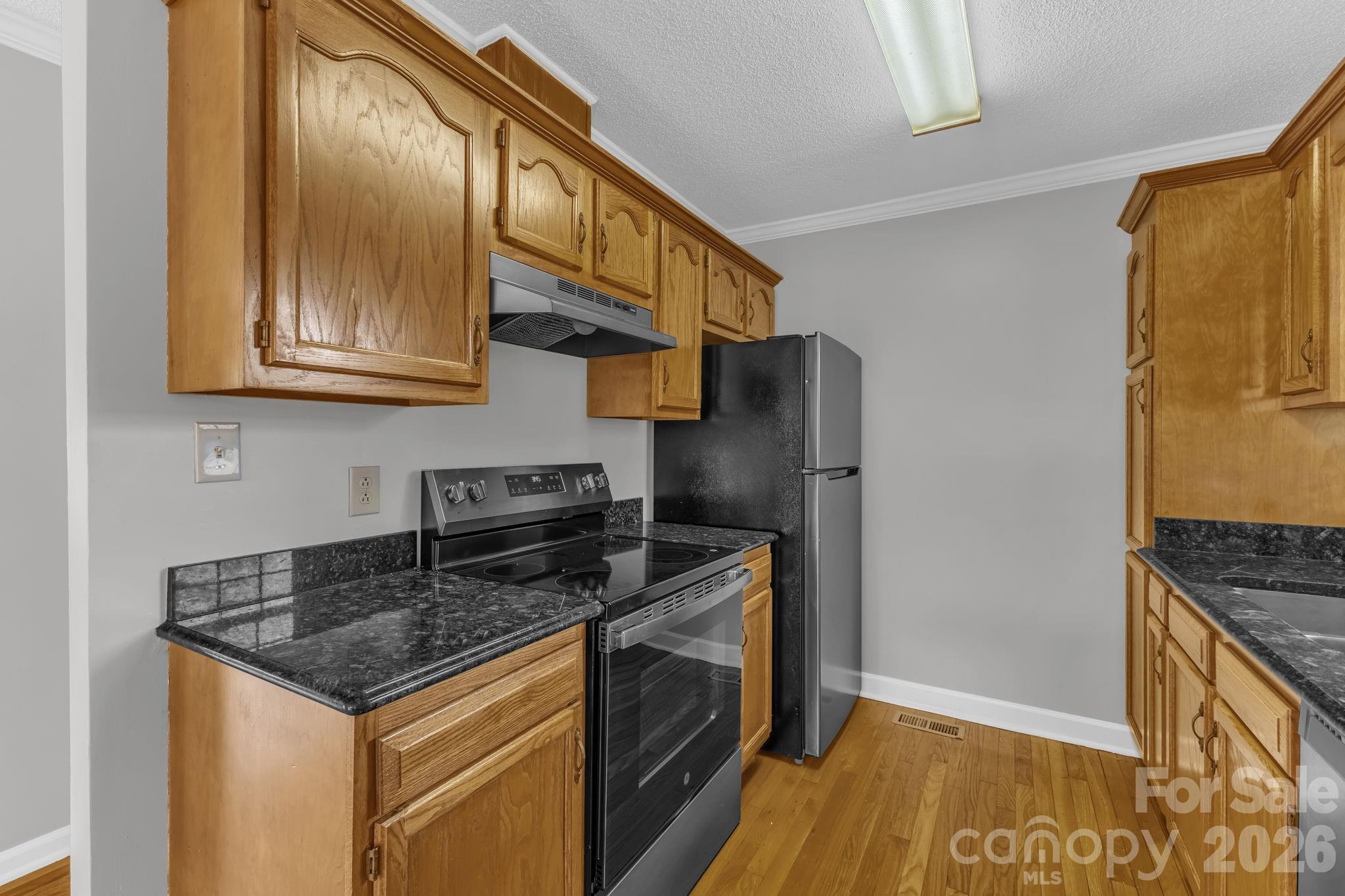 New stove - 147 Elkwood Road, Asheville