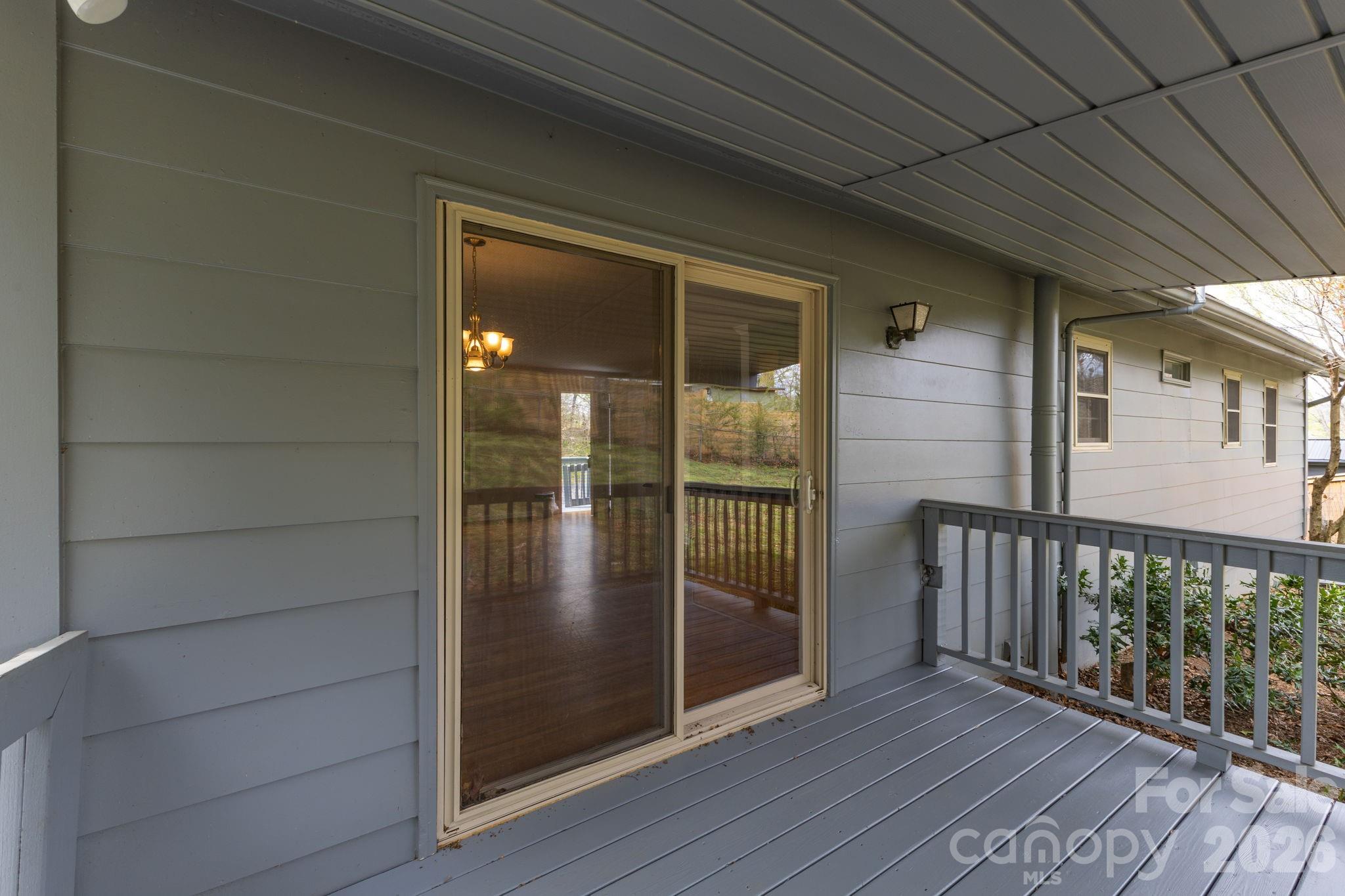 Covered Back Deck - 147 Elkwood Road, Asheville