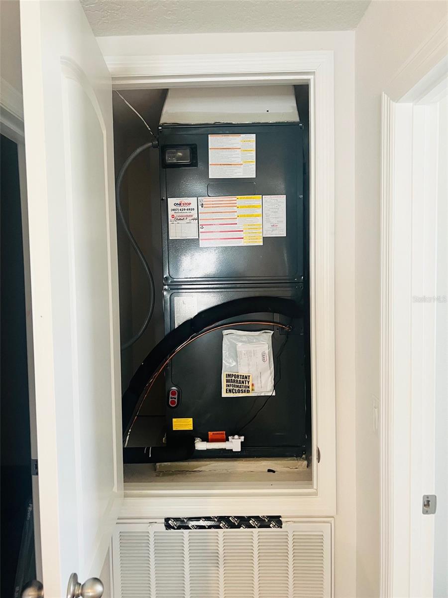 INDOOR HVAC UNIT - 1120 SUGARWOOD ST, DAVENPORT