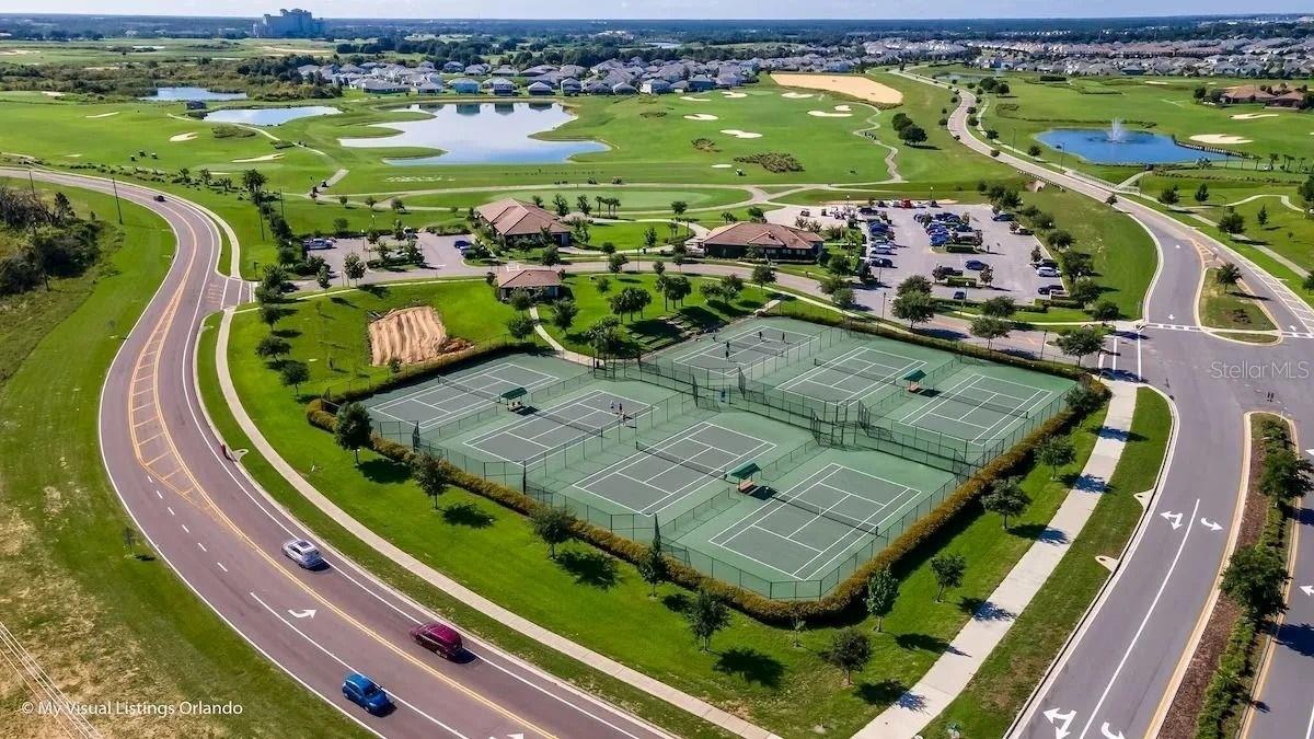 Resort tennis courts - 9034 SHADOW MOUNTAIN ST, DAVENPORT