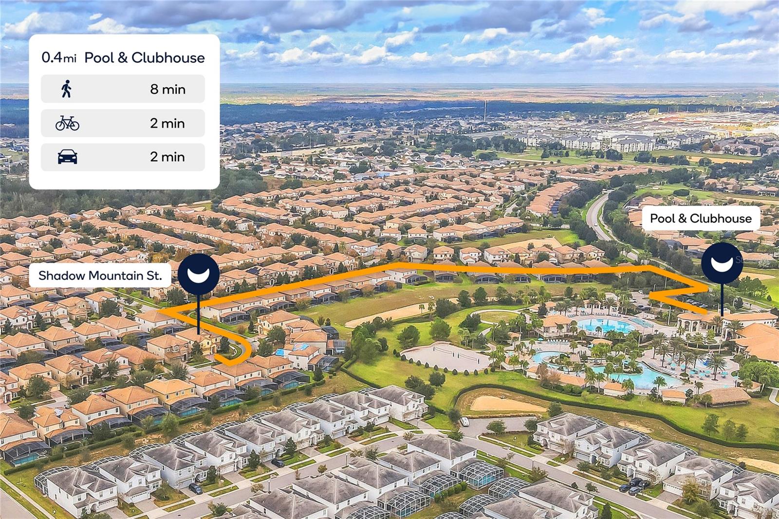 Close to resort amenities - 9034 SHADOW MOUNTAIN ST, DAVENPORT