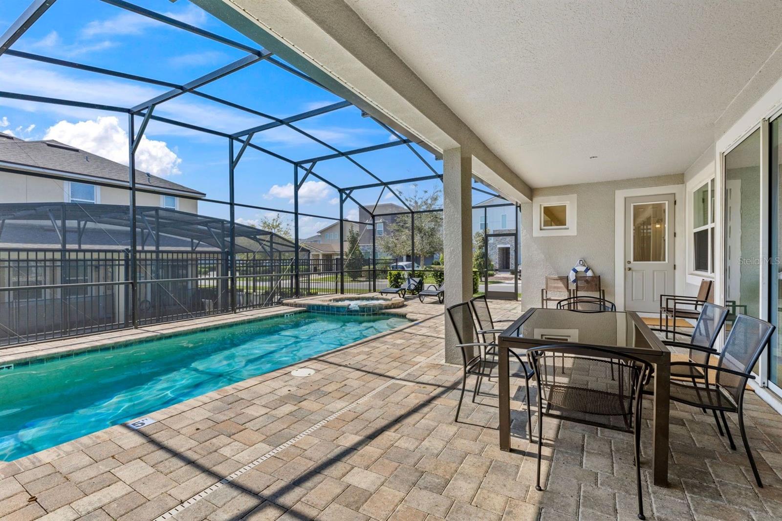 Covered patio - 9042 SUNSHINE RIDGE LOOP, KISSIMMEE