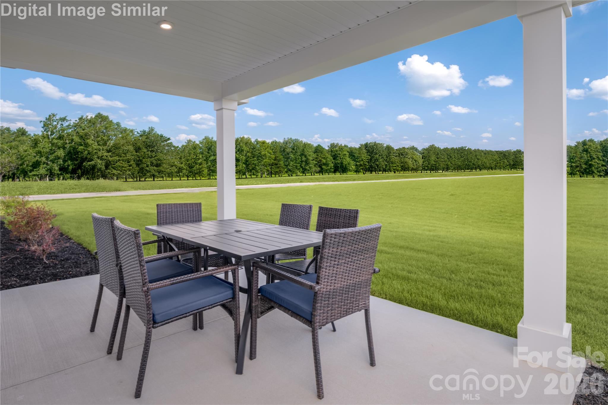 Your year-round hangout - covered porch for comfort and connection. - 220 Linwood Estates Drive, Lexington