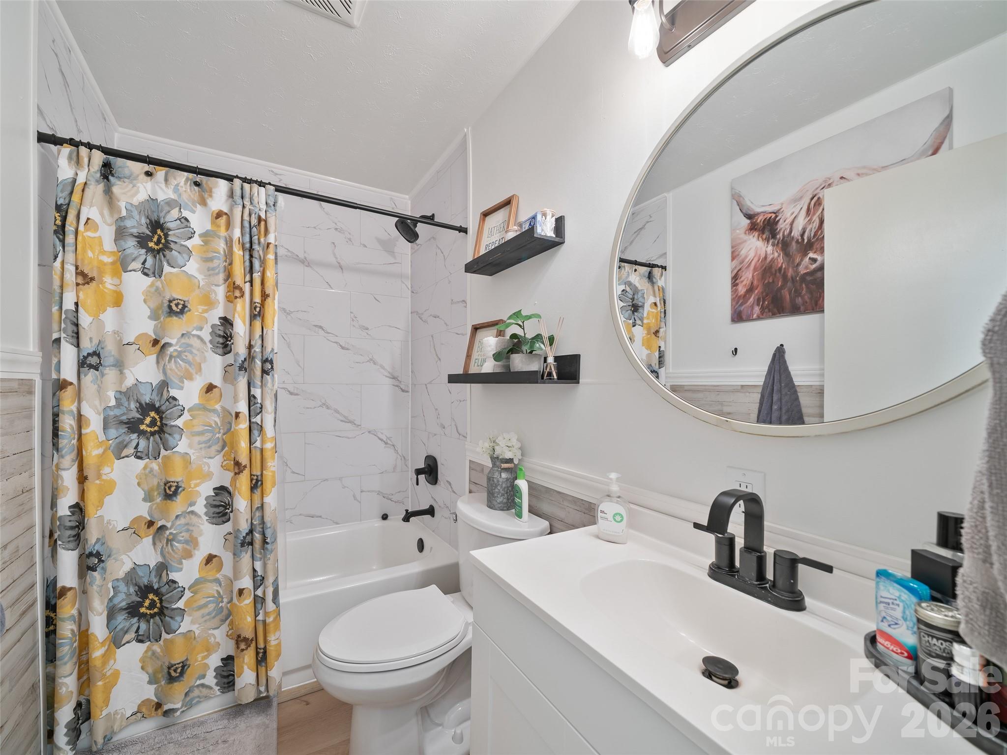 Updated bathrooms - 1030 Hughes Gap Road, Bakersville