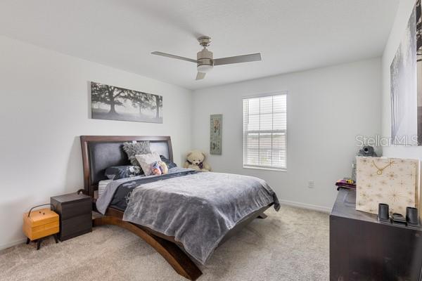 Bedroom 2 showing current arrangement - 4382 FINCH LN, KISSIMMEE