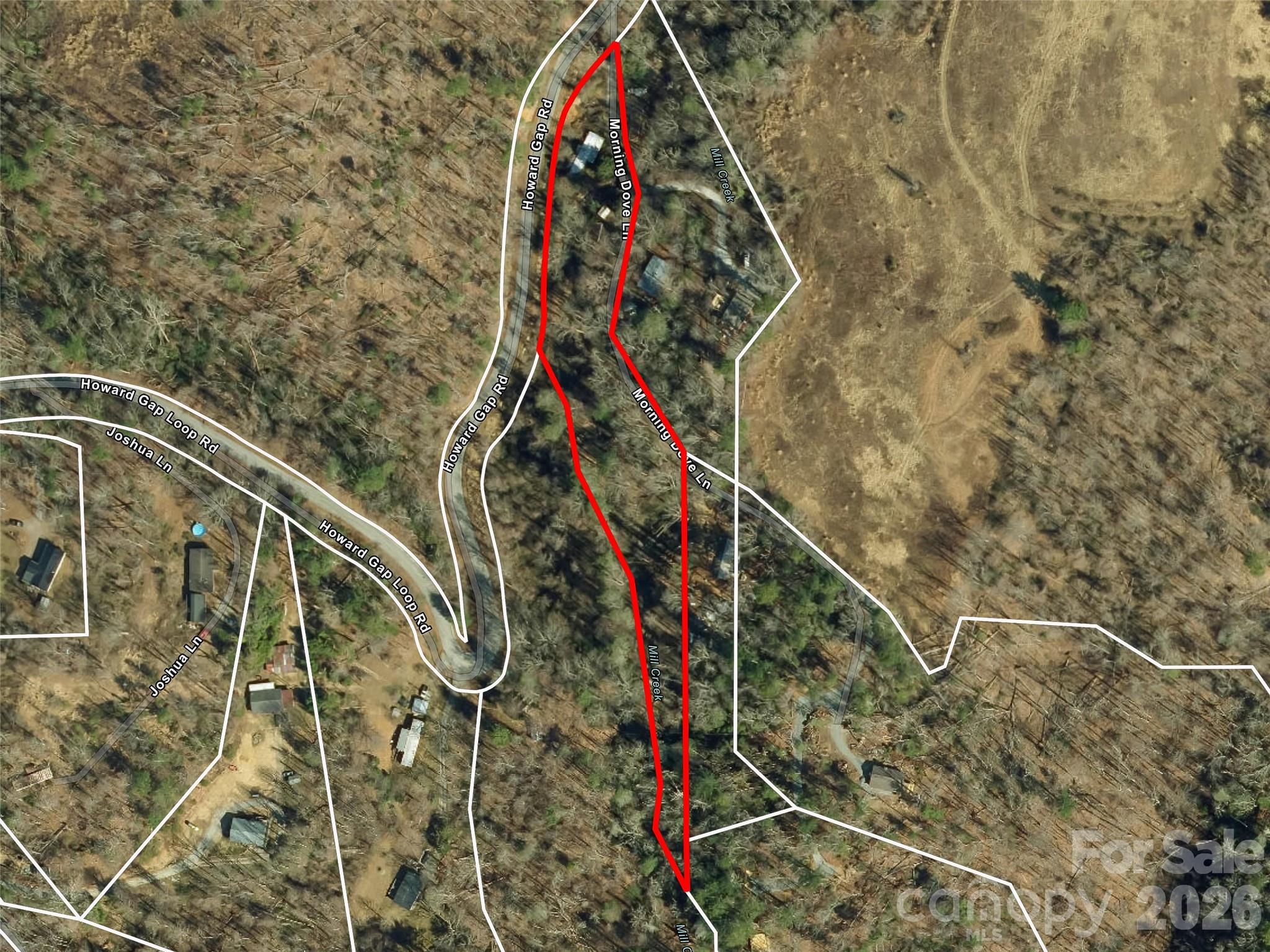 Approx Land Layout - 40 Morning Dove Lane, Flat Rock