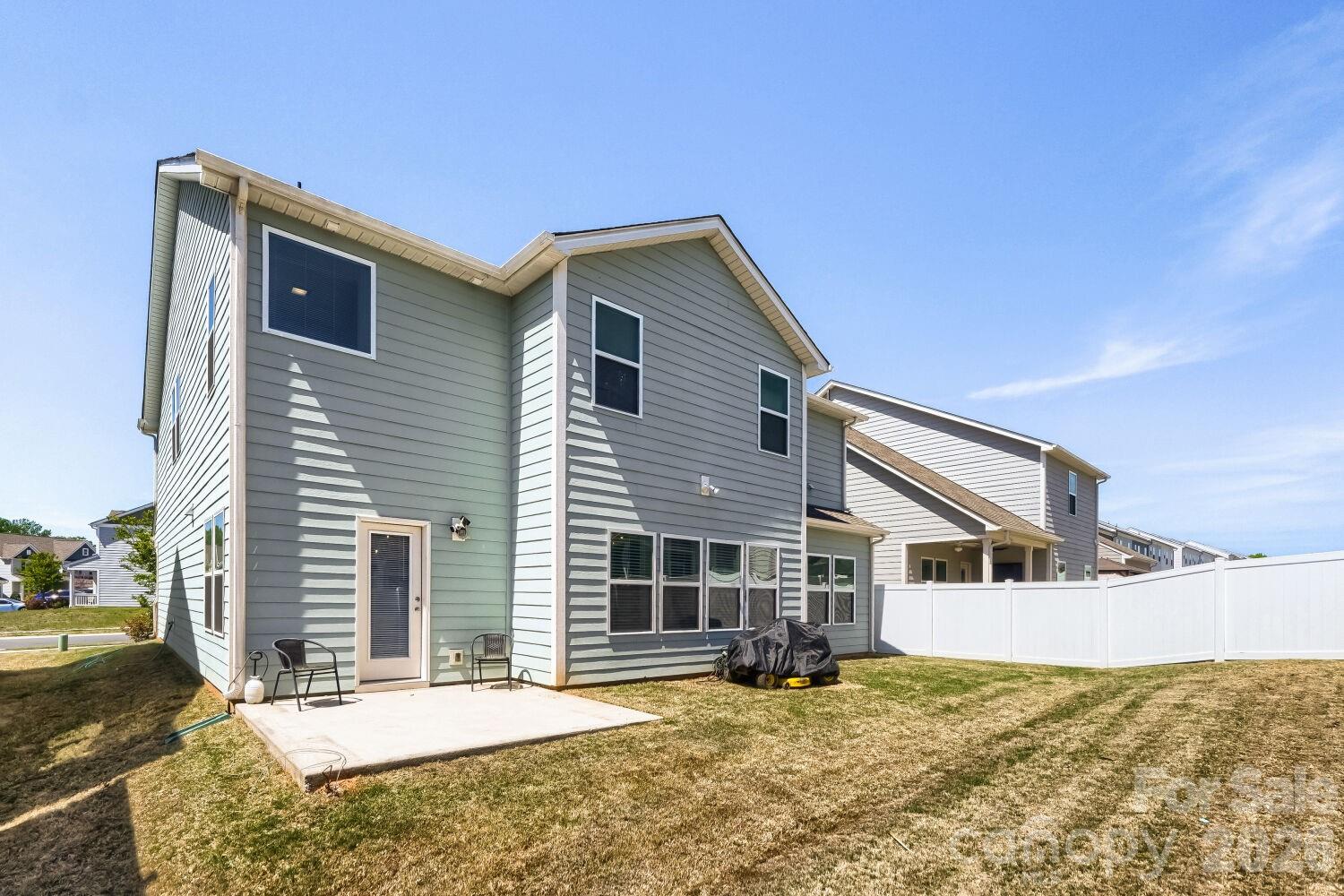 Very manageable yard - 7004 Duncan Acres Drive, Belmont