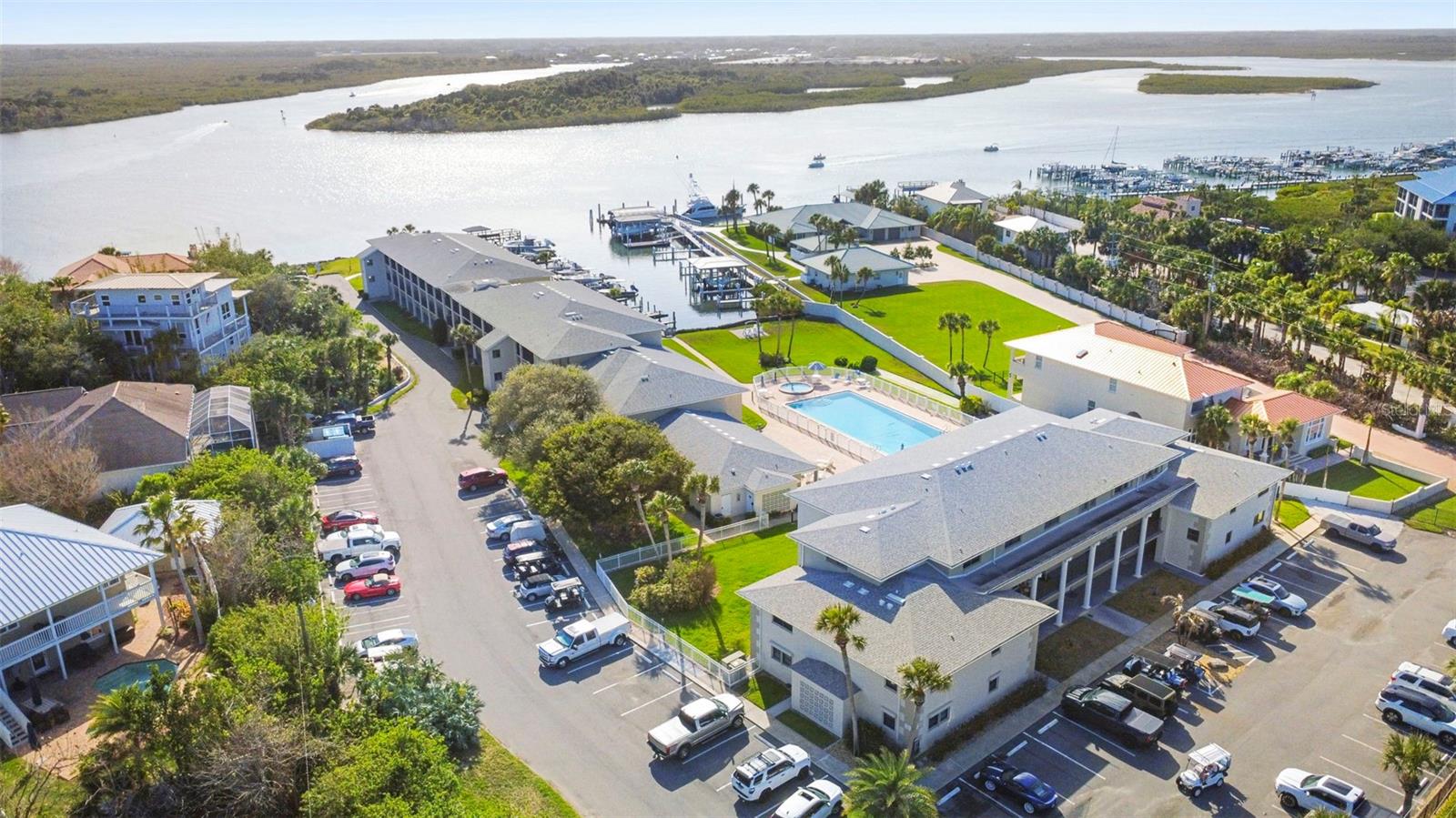Ariel of complex - 2100 N PENINSULA AVE #1130, NEW SMYRNA BEACH