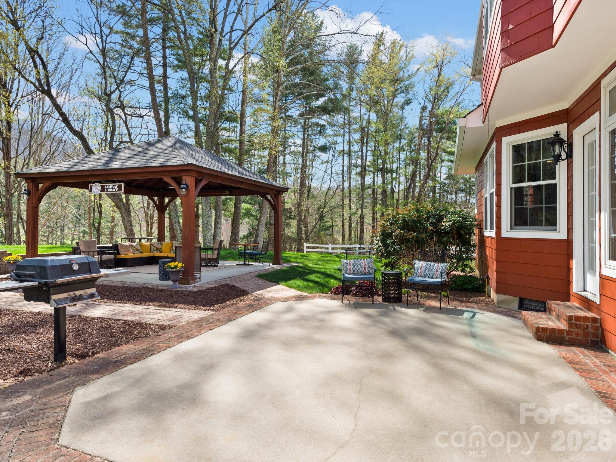 Patio and Pavilion - 223 Fairway Terrace, Canton
